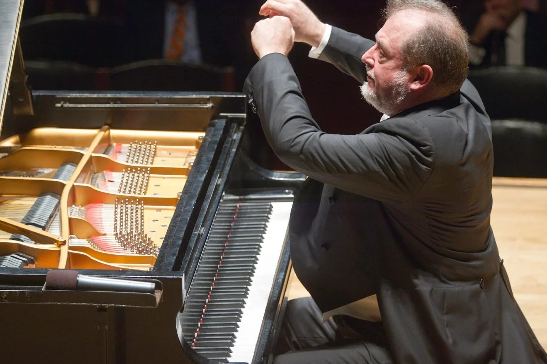  
Garrick Ohlsson premiered the TMF Commission by Lubica Cekovska in Jerusalem and Prague