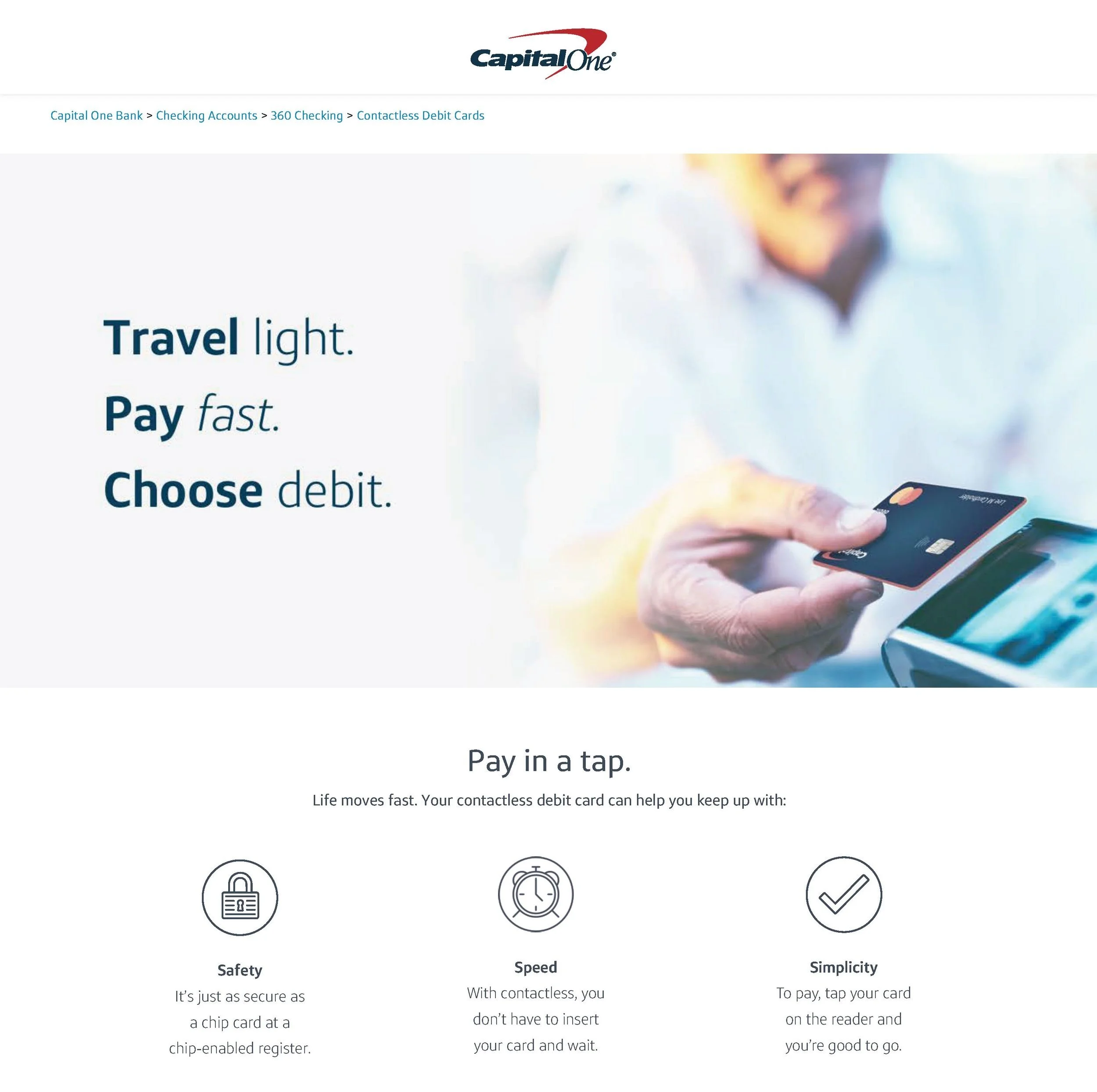 Capital One Debit Card | Various Campaign Deliverables