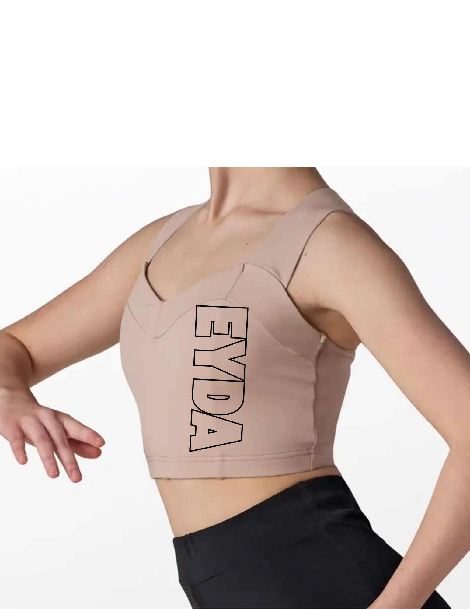 Princess Seam Crop Top