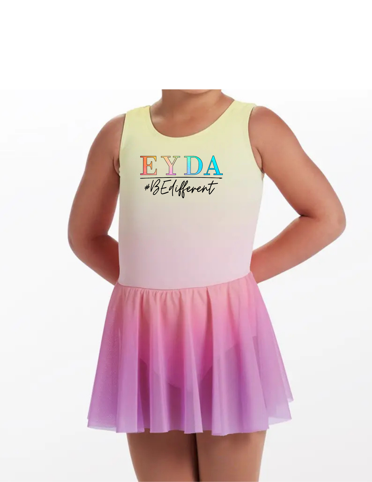 Ombre Skirted Leotard