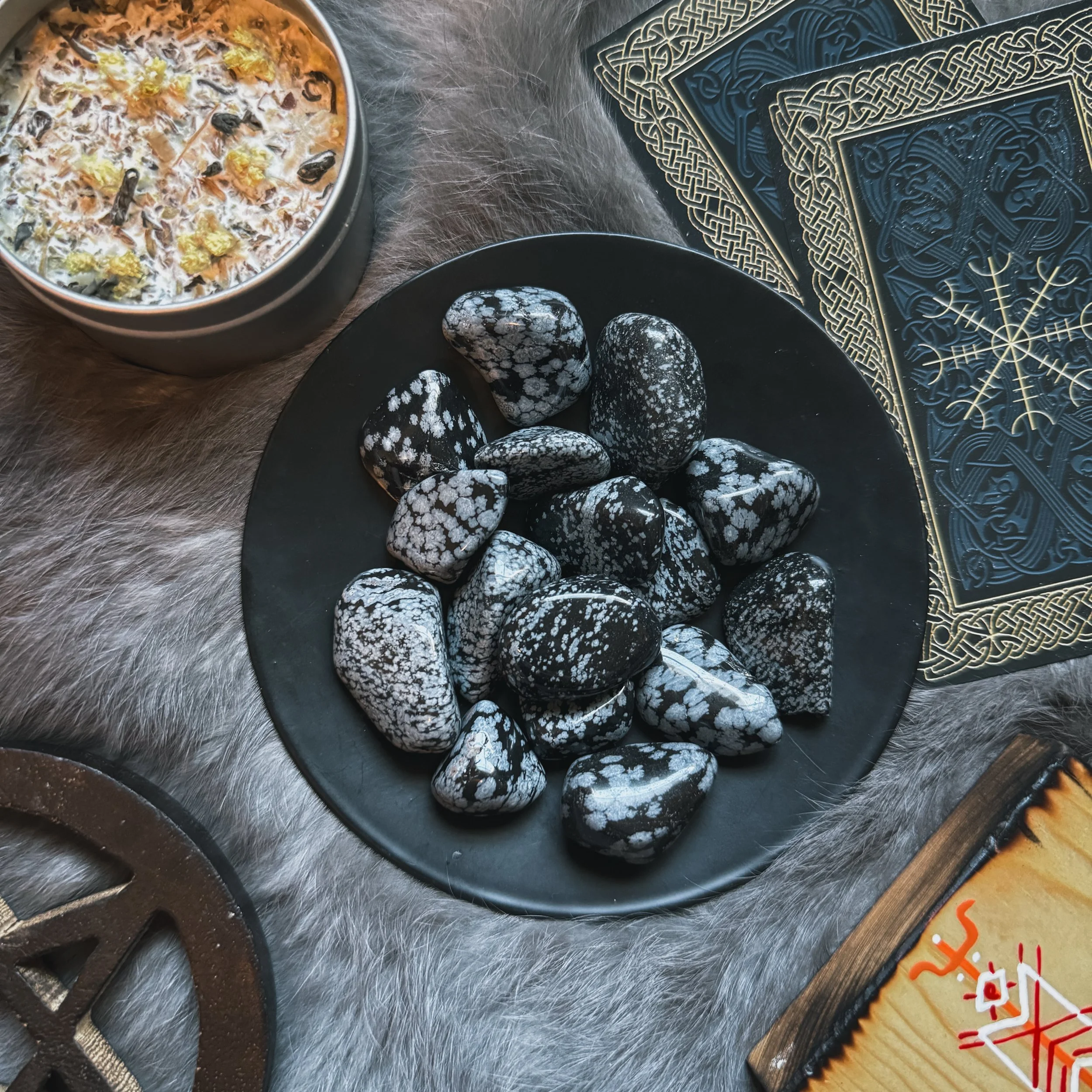 Snowflake Obsidian