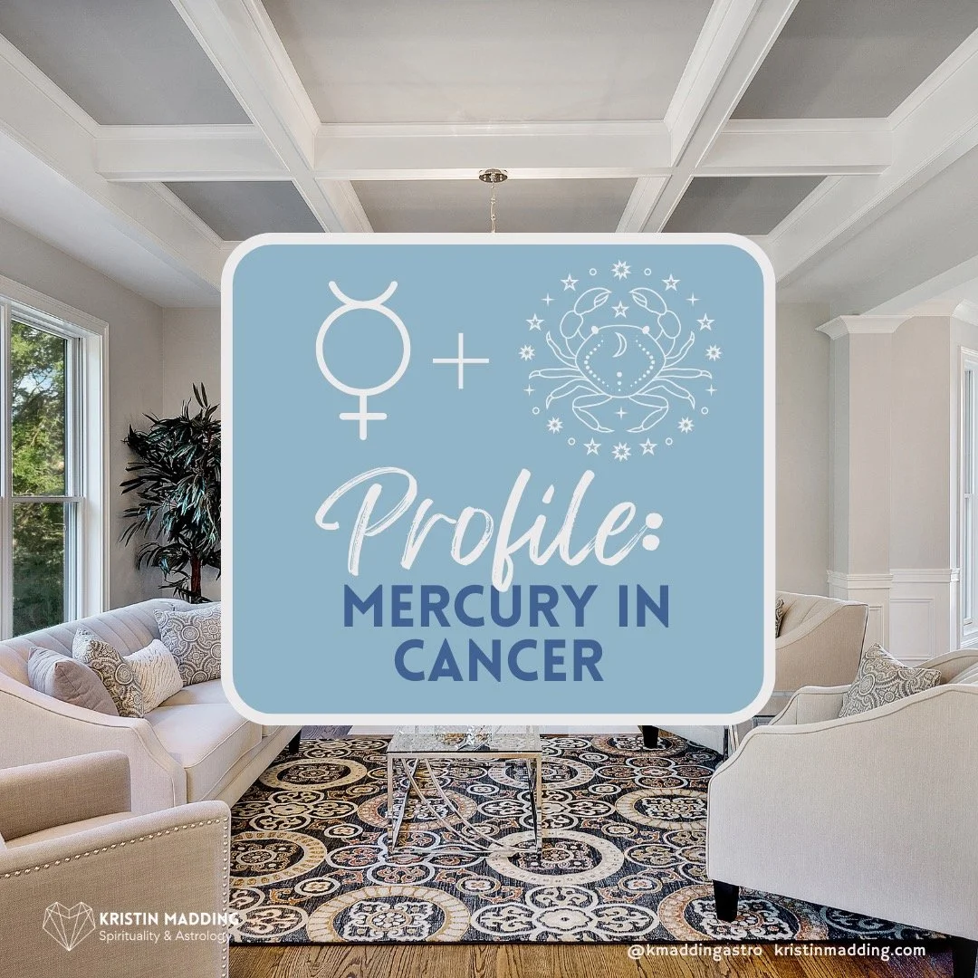 Mercury enters Cancer on June 8 🌊🦀⁠
This is a shift from thinking fast to feeling deeply, from communicating with everyone to connecting with family and close friends. Mercury in Cancer speaks with care, listens to understand, and seeks emotional t