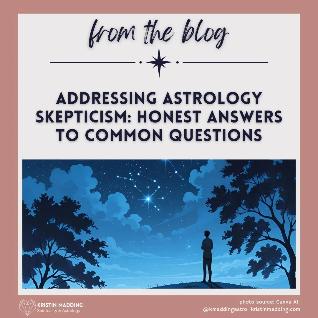 ✨ New on the Blog: Addressing Astrology Skepticism ✨
You&rsquo;ve heard the questions&mdash;maybe you&rsquo;ve asked them yourself:
&ldquo;Do the planets really control us?&rdquo;
&ldquo;If astrology is real, why do astrologers disagree?&rdquo;
&ldqu