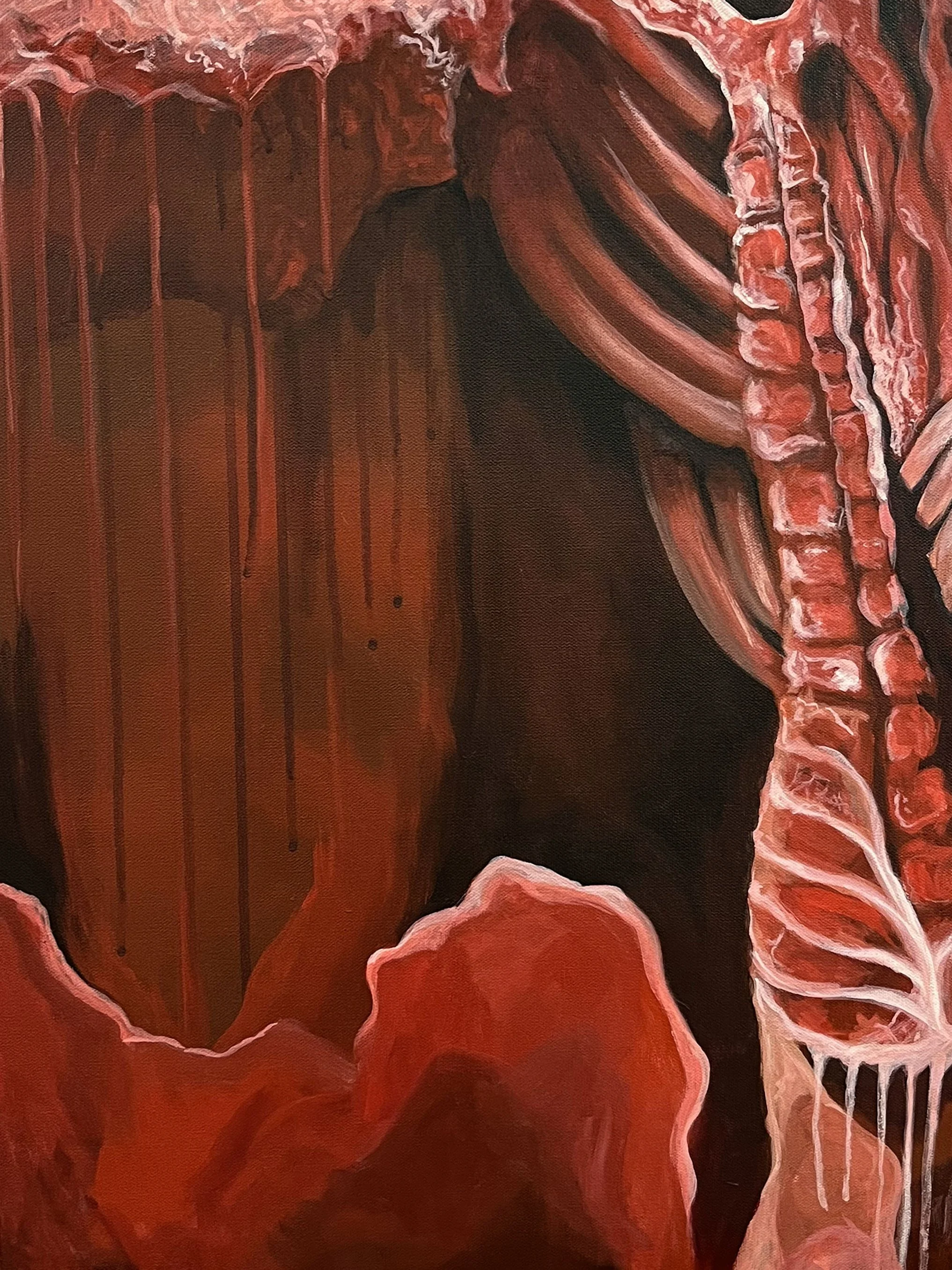 Rare, acrylic on canvas, 2025