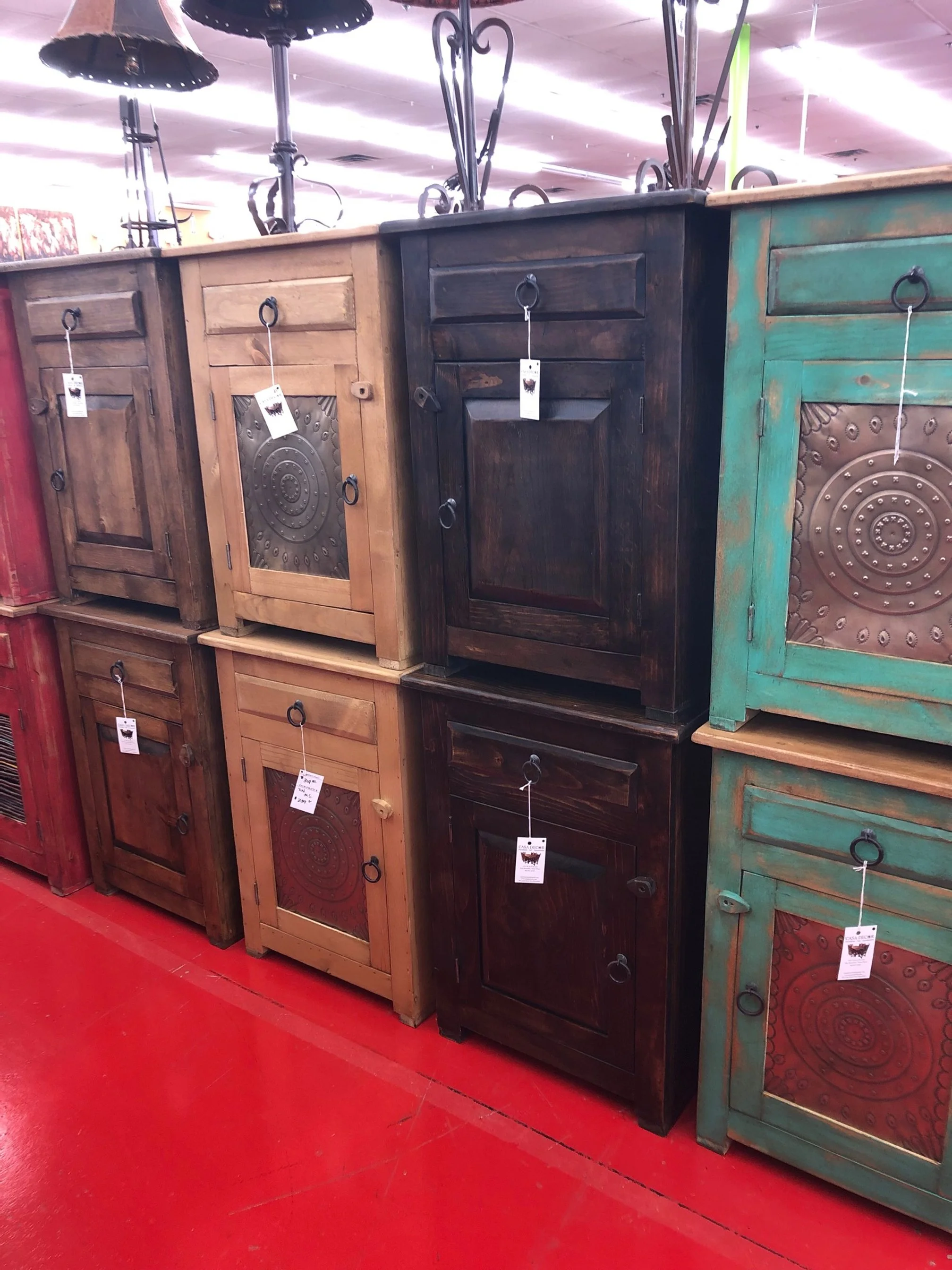 Iron Door Night Stands 