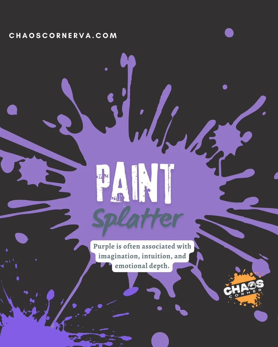 Purple is for people who overthink beautifully 🤯