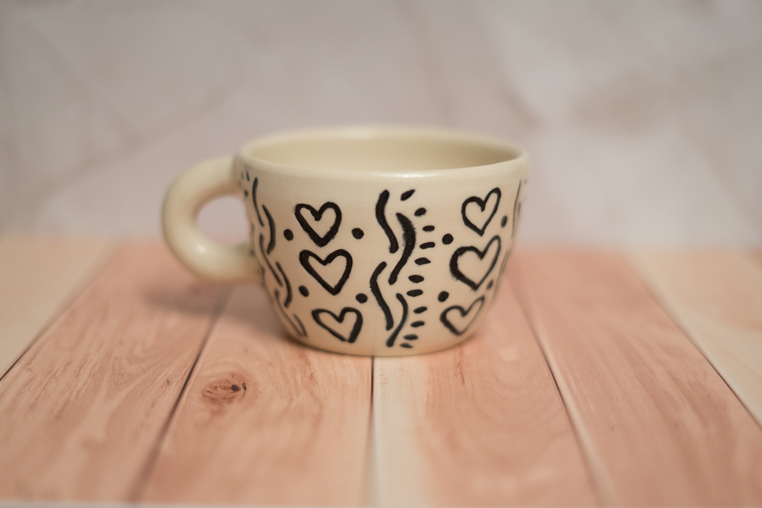 Heart Doodle Mug