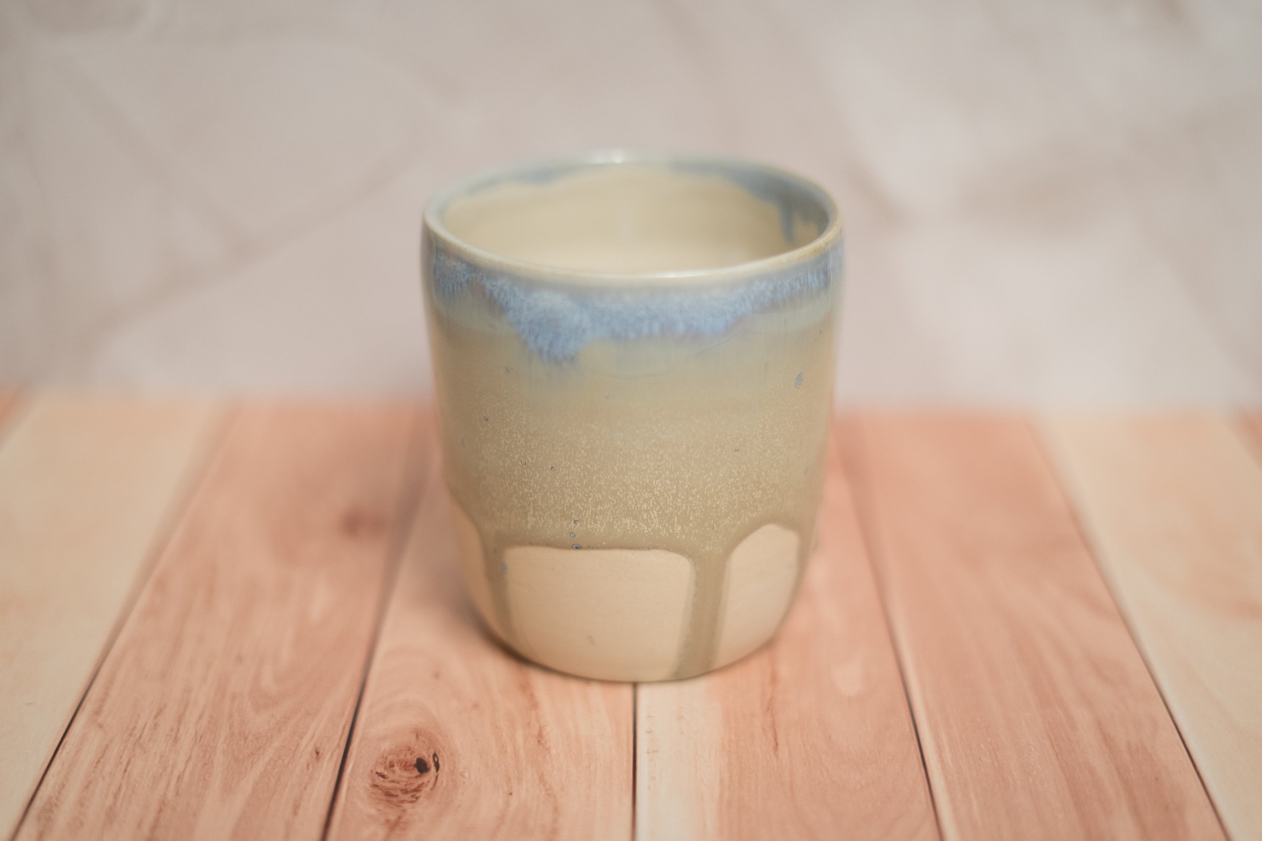 Blue Snowflake Tumbler