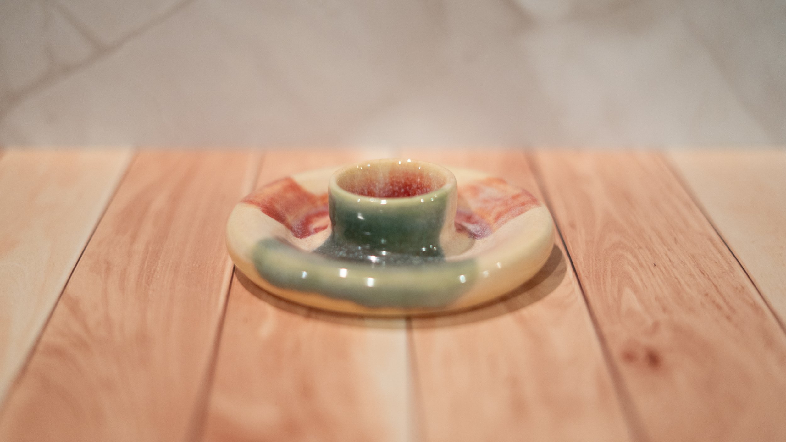 Pastel Candle Holder