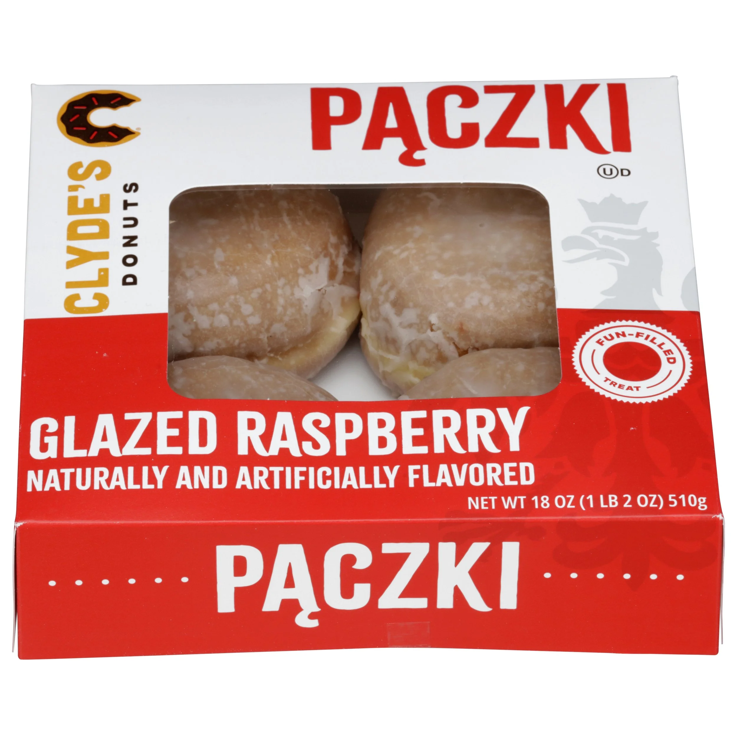 Glazed Raspberry Paczki