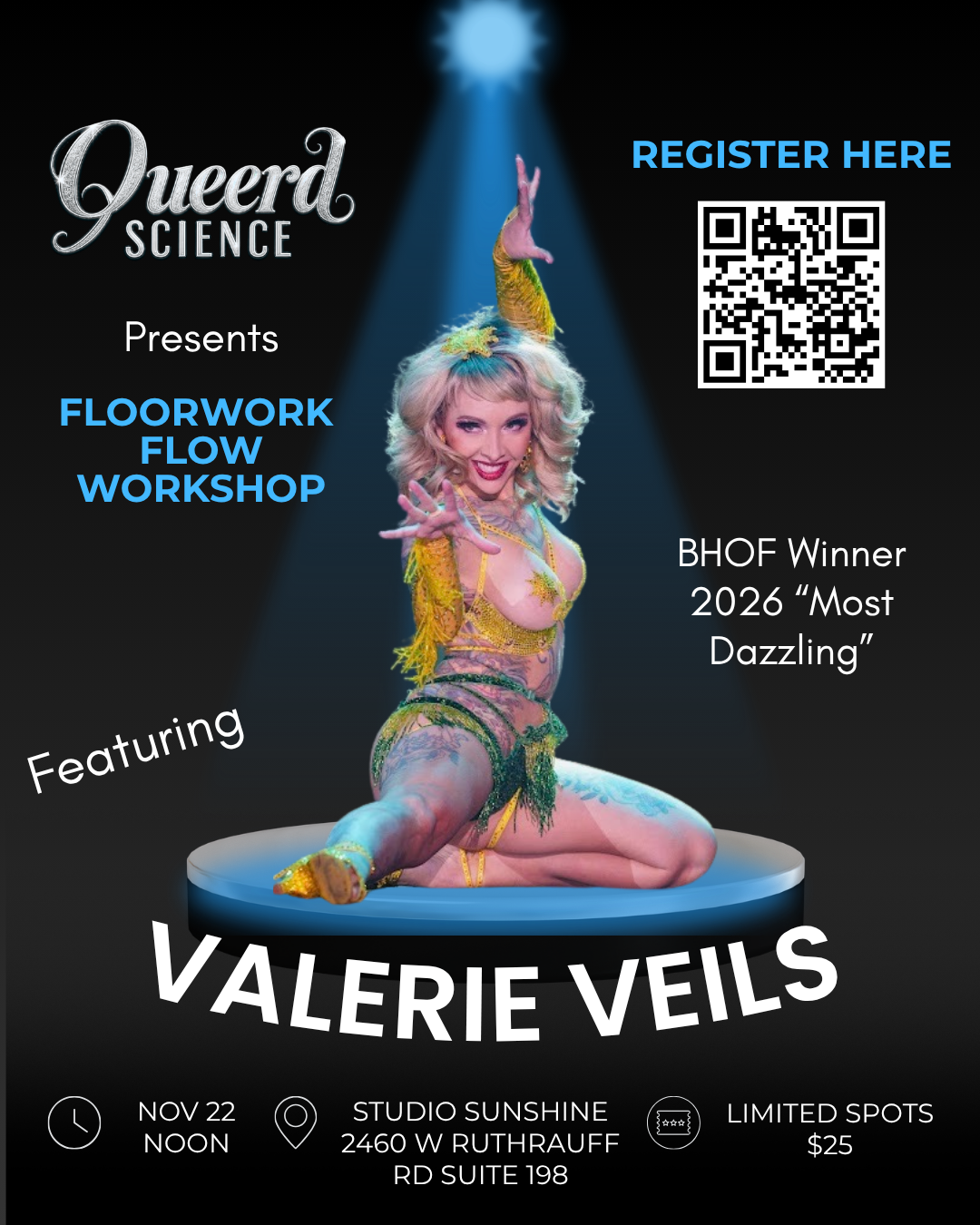Floorwork Flow with Valerie veils