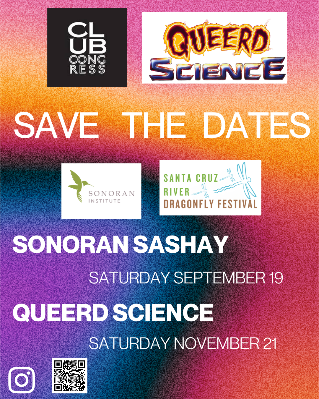 Queerd Science Fall 2026 Show dates