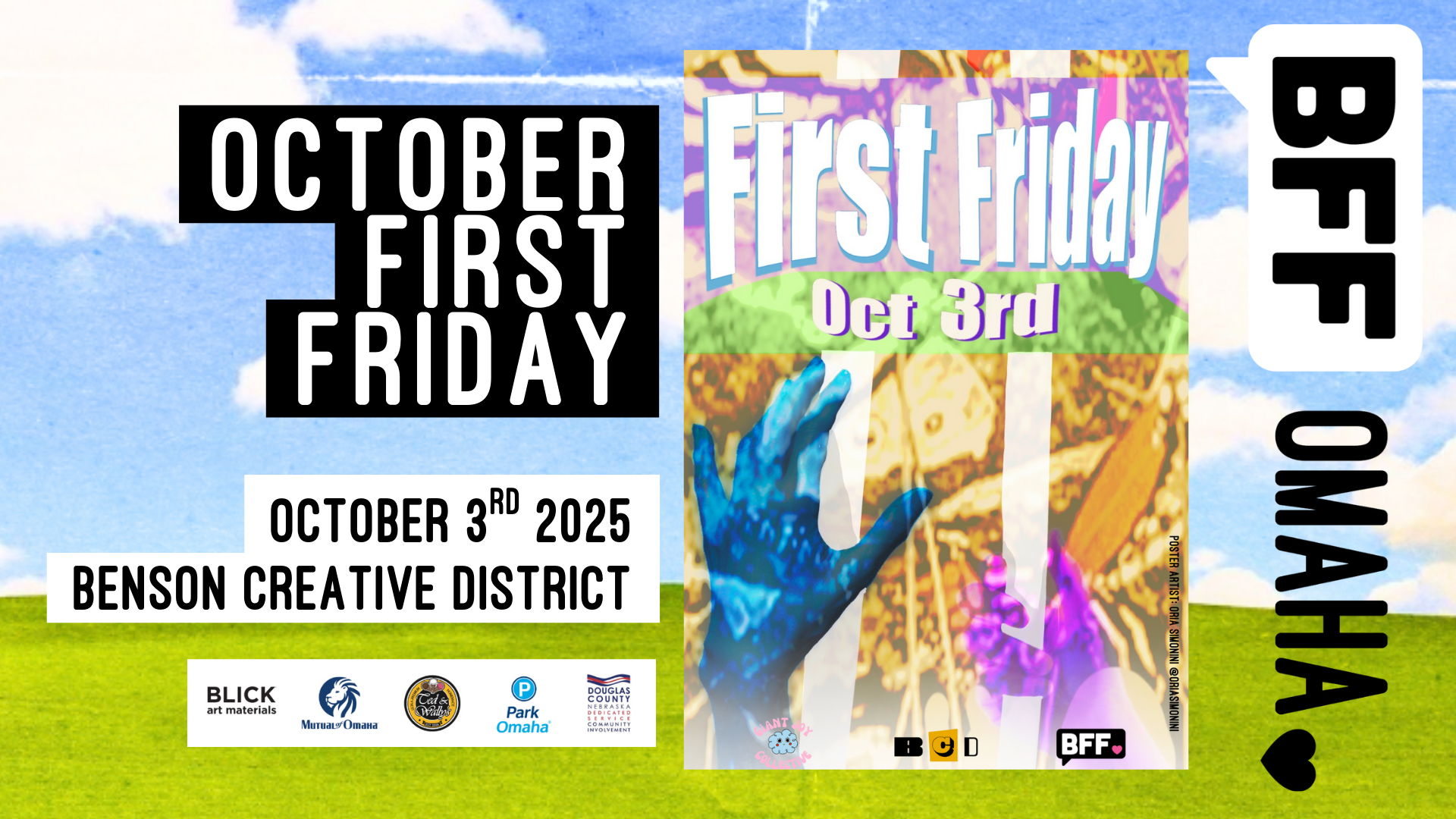 October 3rd First Friday!