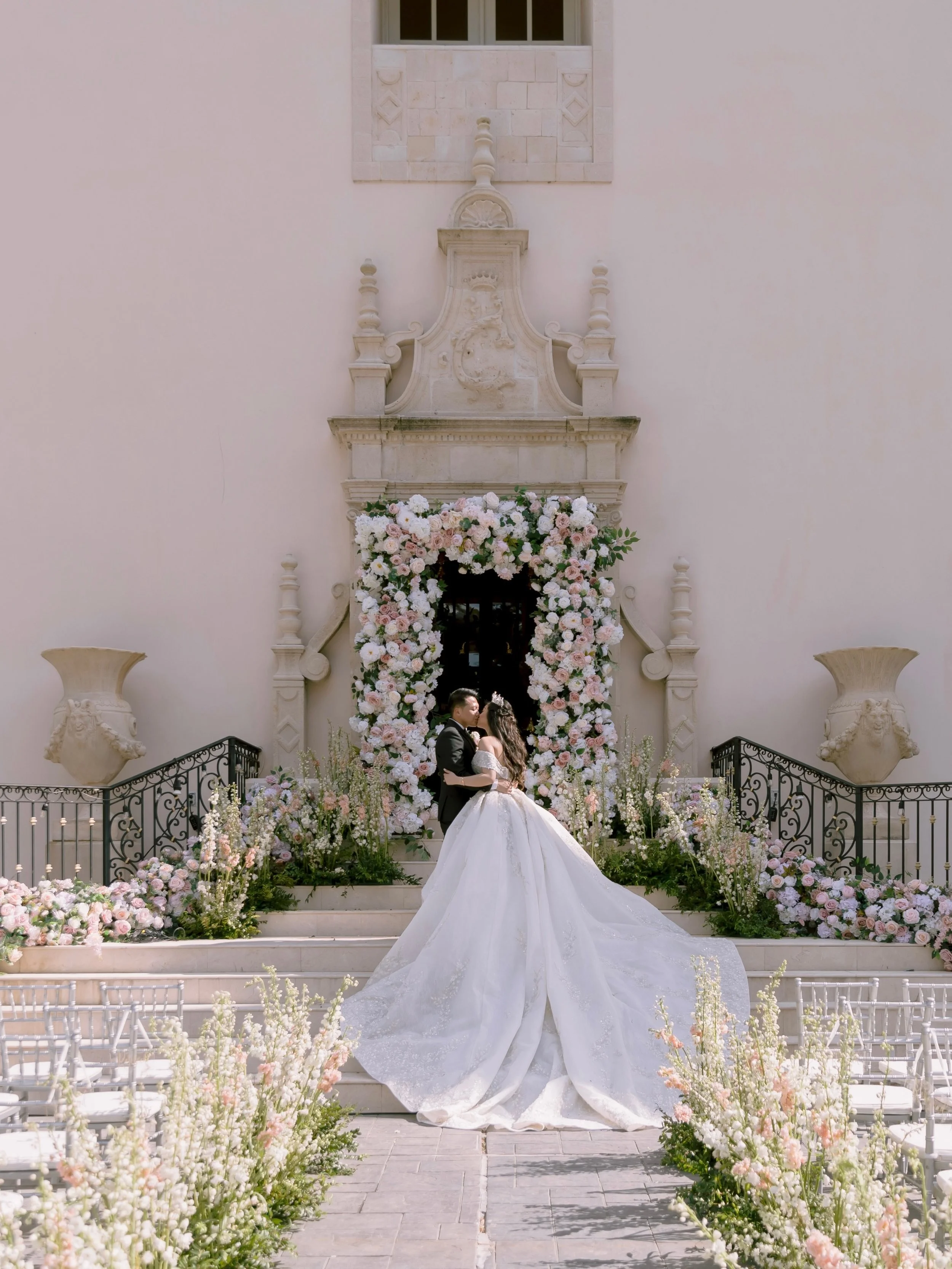 This is the moment everything else disappears. Congratulations to C&amp;A!

Venue: @chateaunouvelle
Florals | Decor: @kimevents7
Coordinator: @themajesticwedding
Photographer: @davidtstudio
Catering: @moakscatering
Bartending: @churrascoscatering
Cak