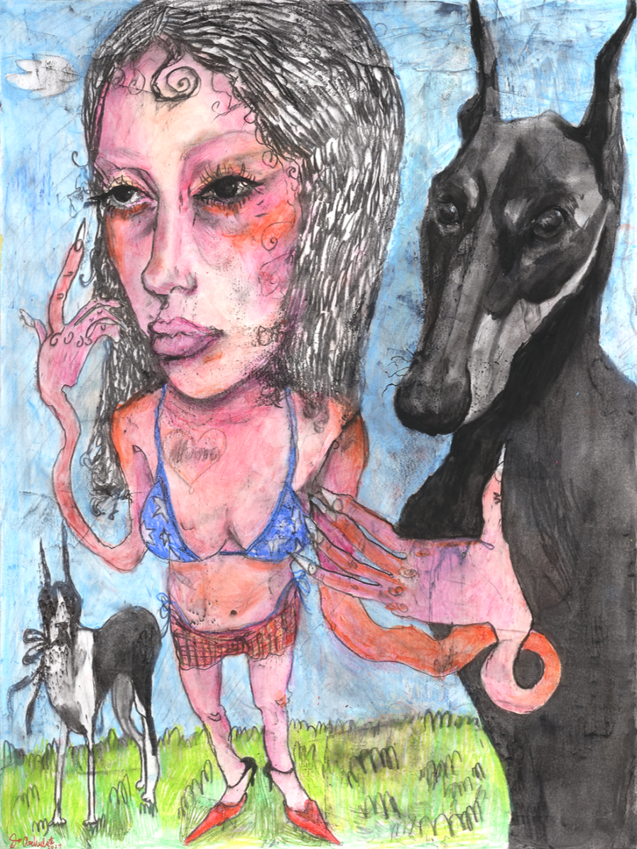The Temper of A Doberman | Jo Archuleta