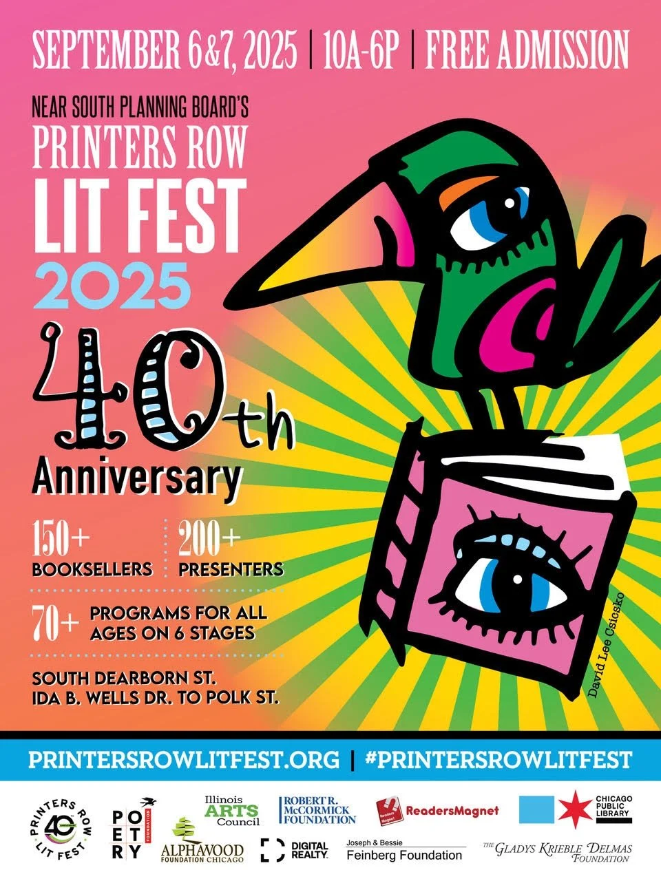 Printers Row Lit Fest 2025
