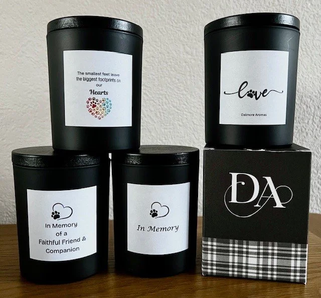 In Memory Pet Loss Candle