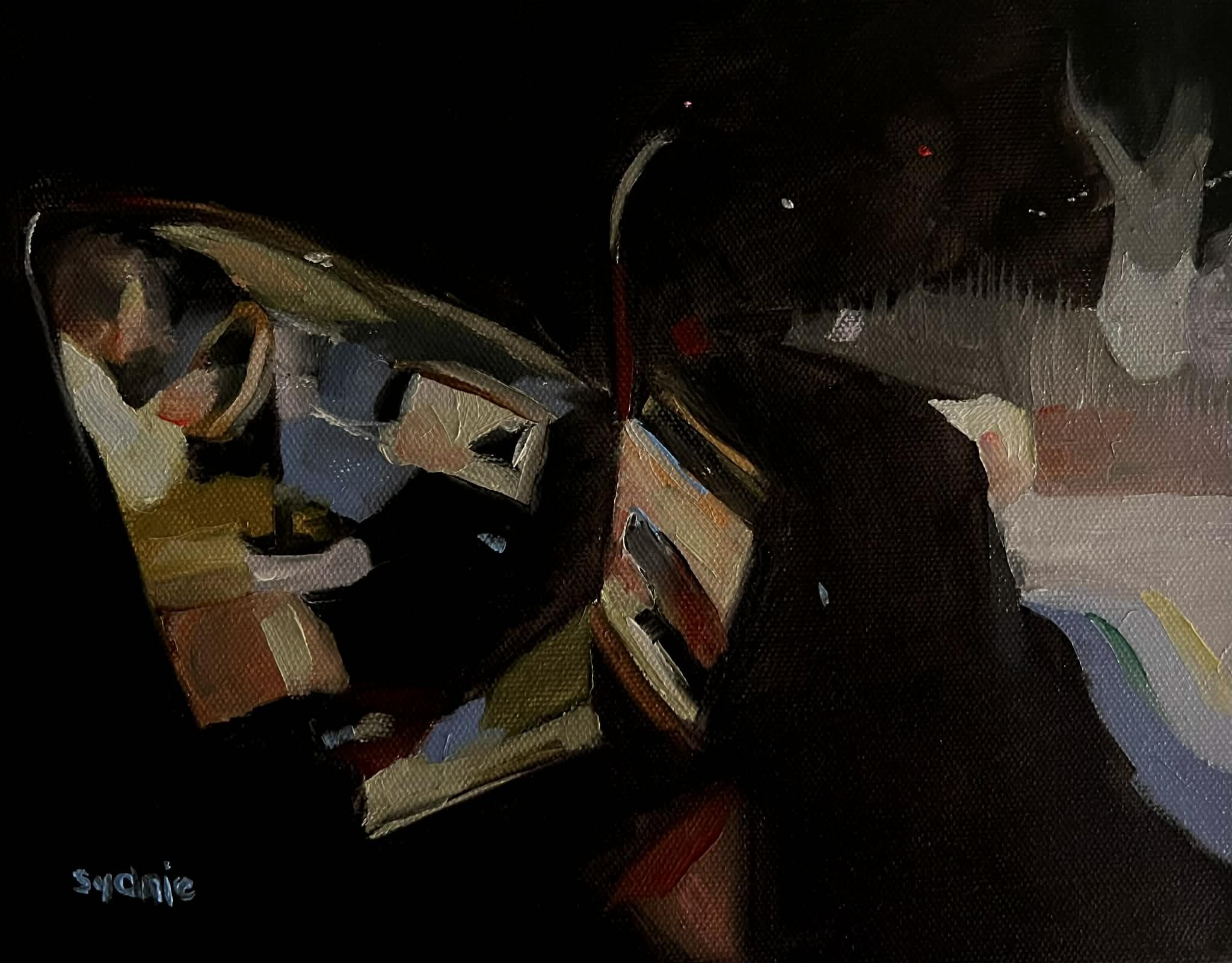 "The Chariot" Oil on Canvas 8"x10"