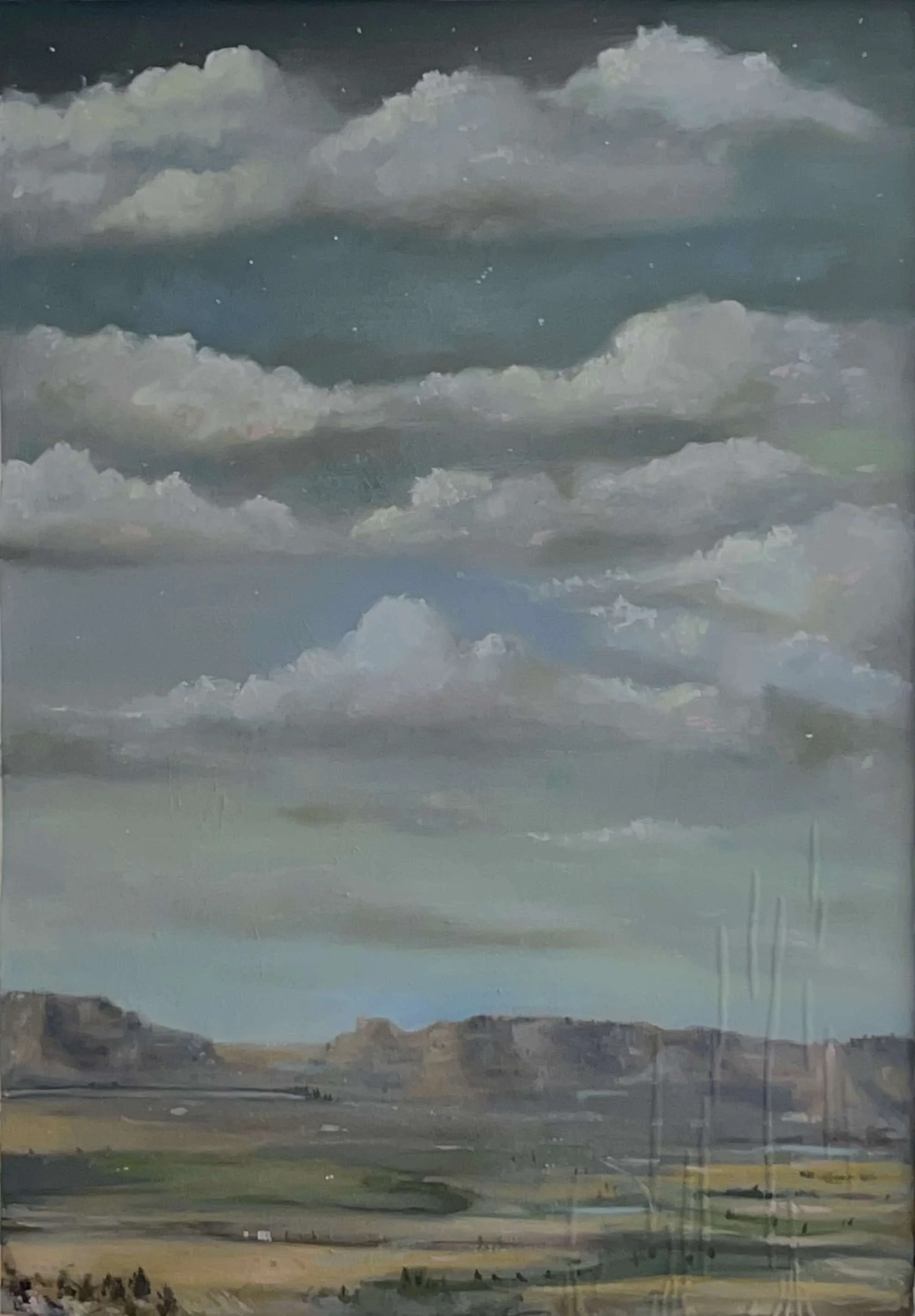 "From a Cliff" (sold)