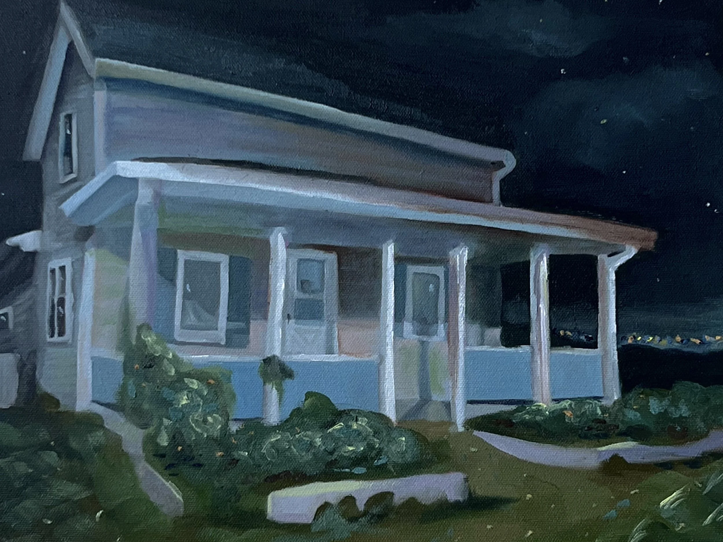 "I Can't Hear Them When I Walk By" (sold)