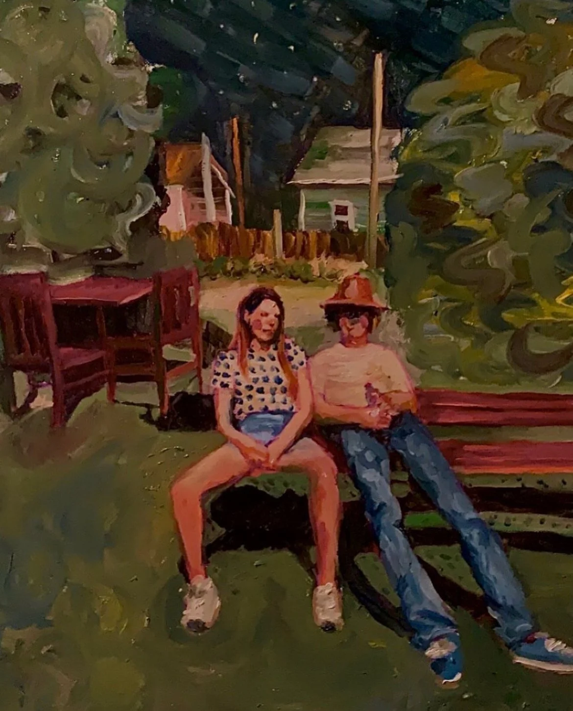 "Waiting for the Sun" (sold)