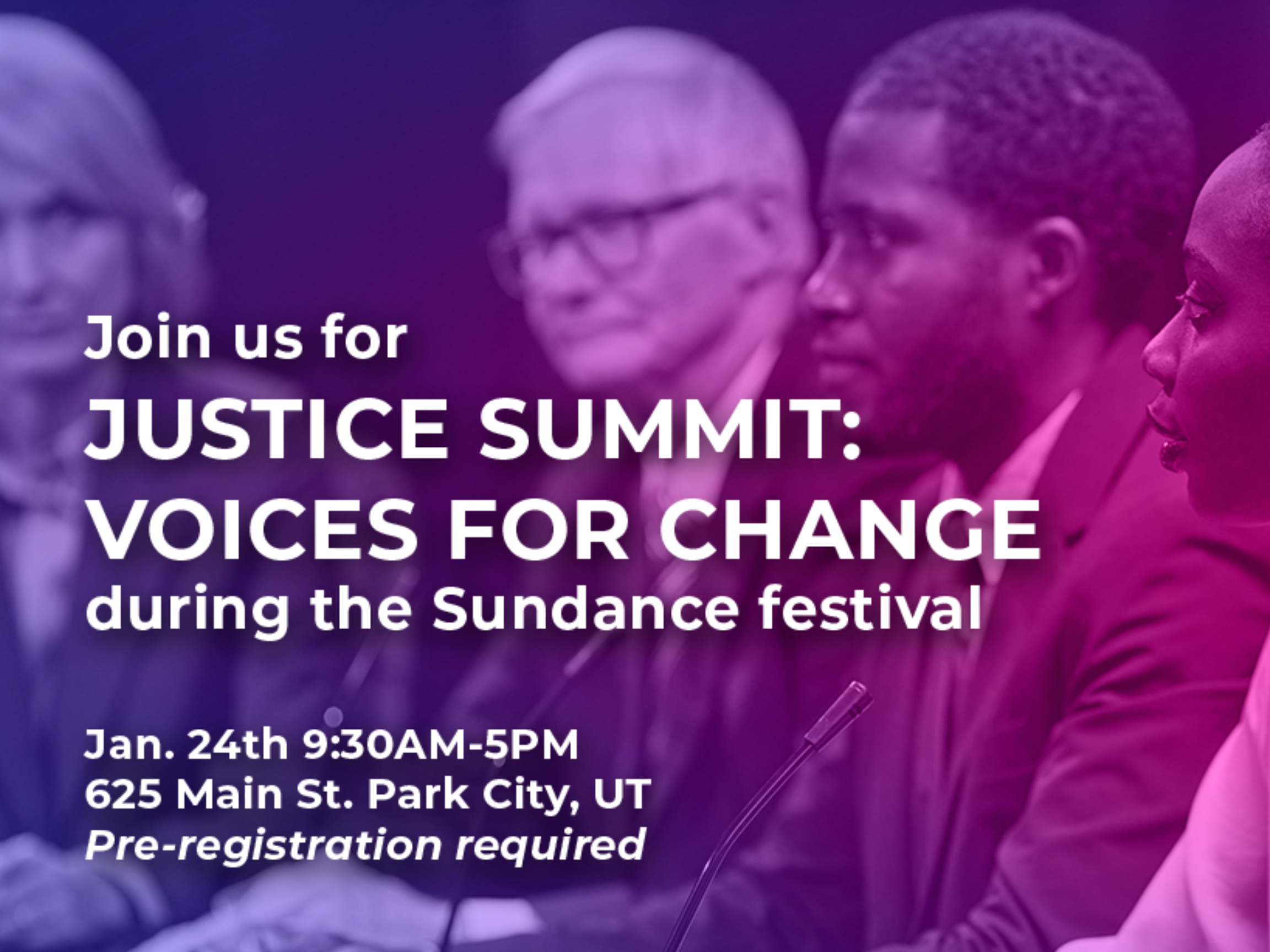 Justice Summit: Voices for Change