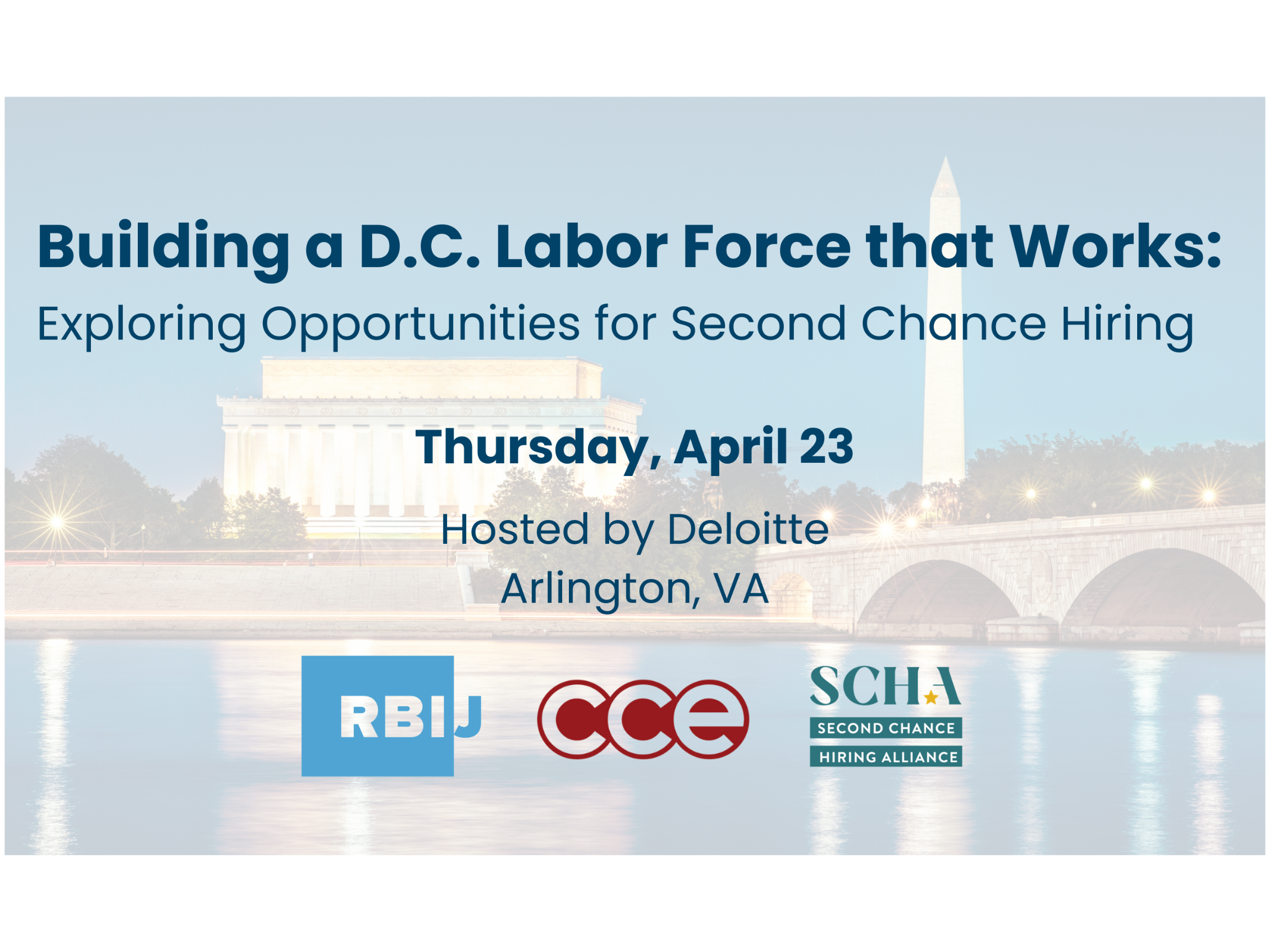 Building a D.C. Labor Force that Works: Exploring Opportunities for Second Chance Hiring