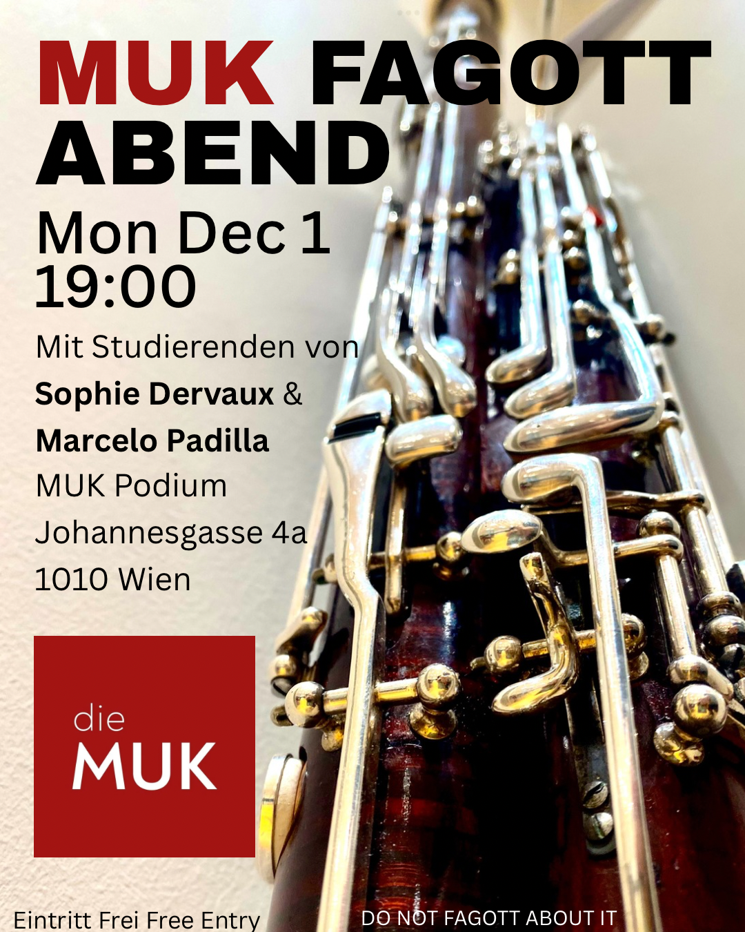 Baron’s First performance in Vienna after starting his masters at the MUK