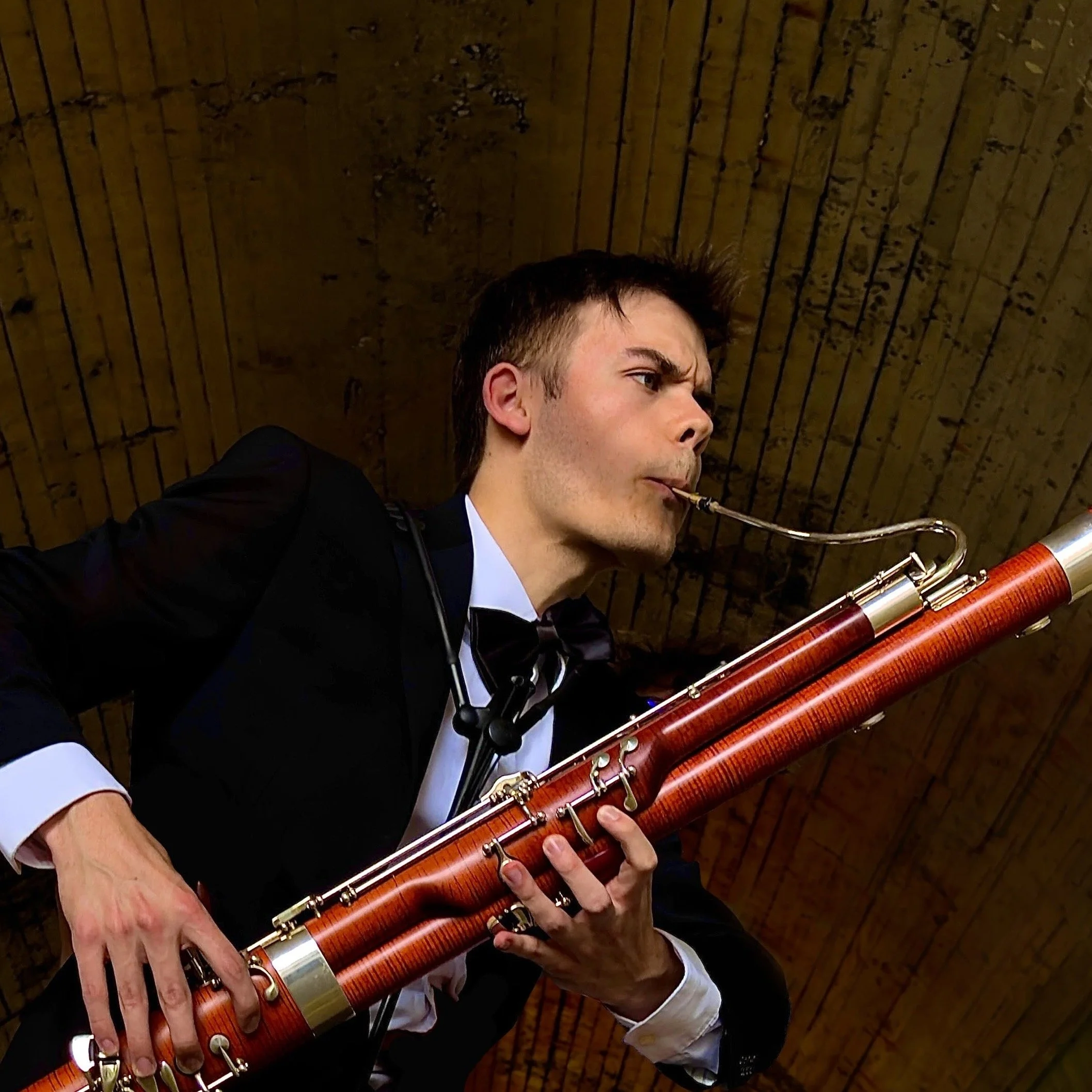 Baron with Bassoon Headshot