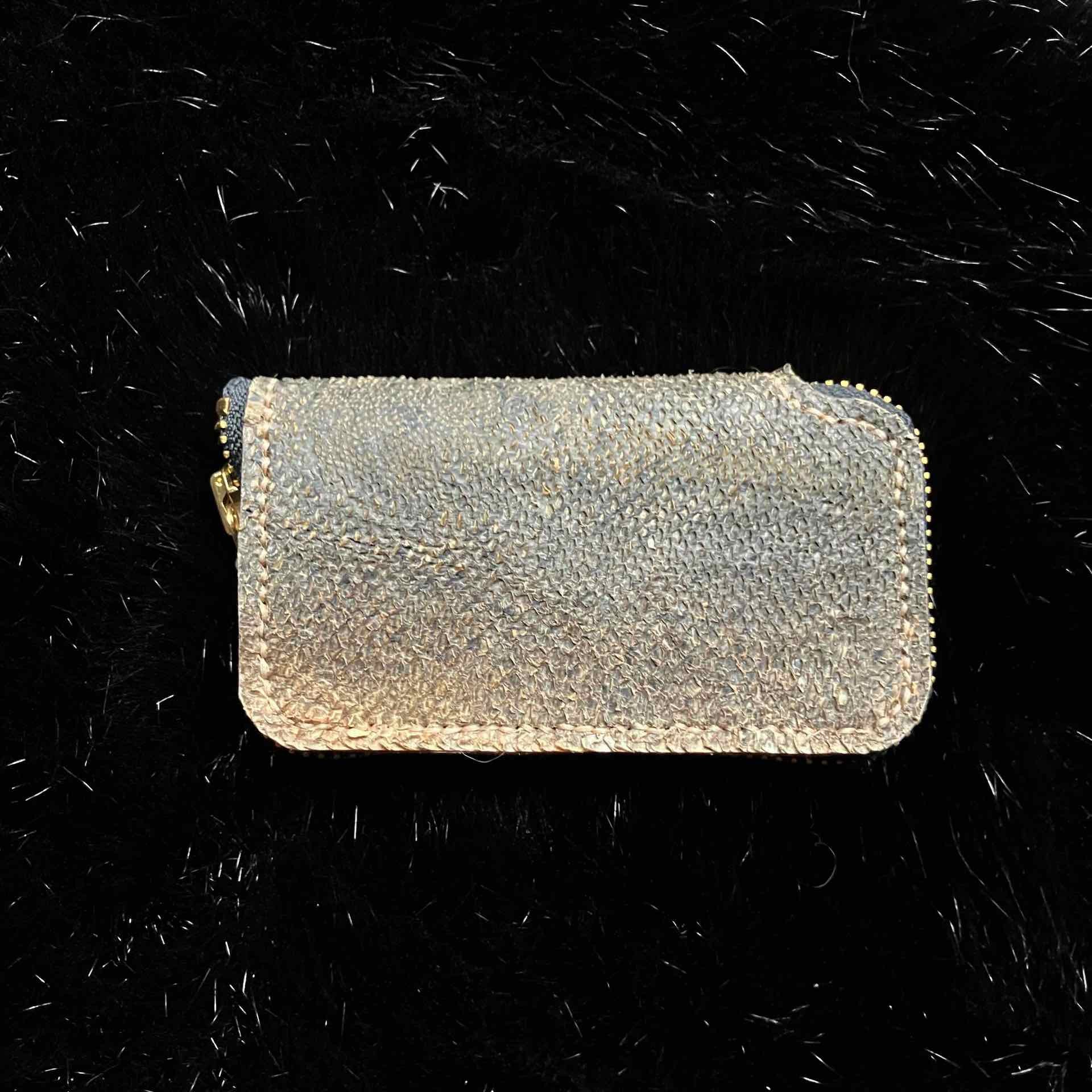 Coho Leather Fly Wallet + Coho Flies