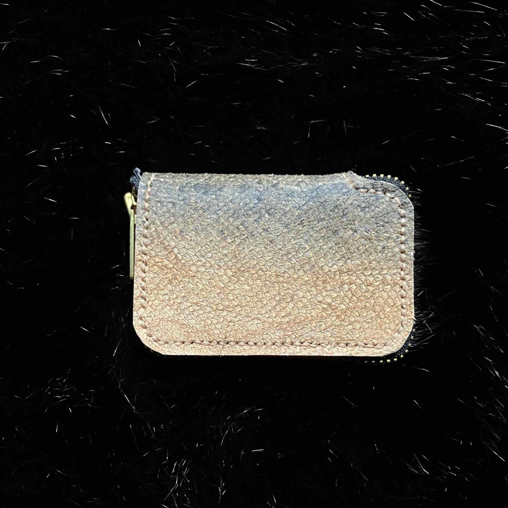 Coho Leather Fly Wallet + Coho Flies