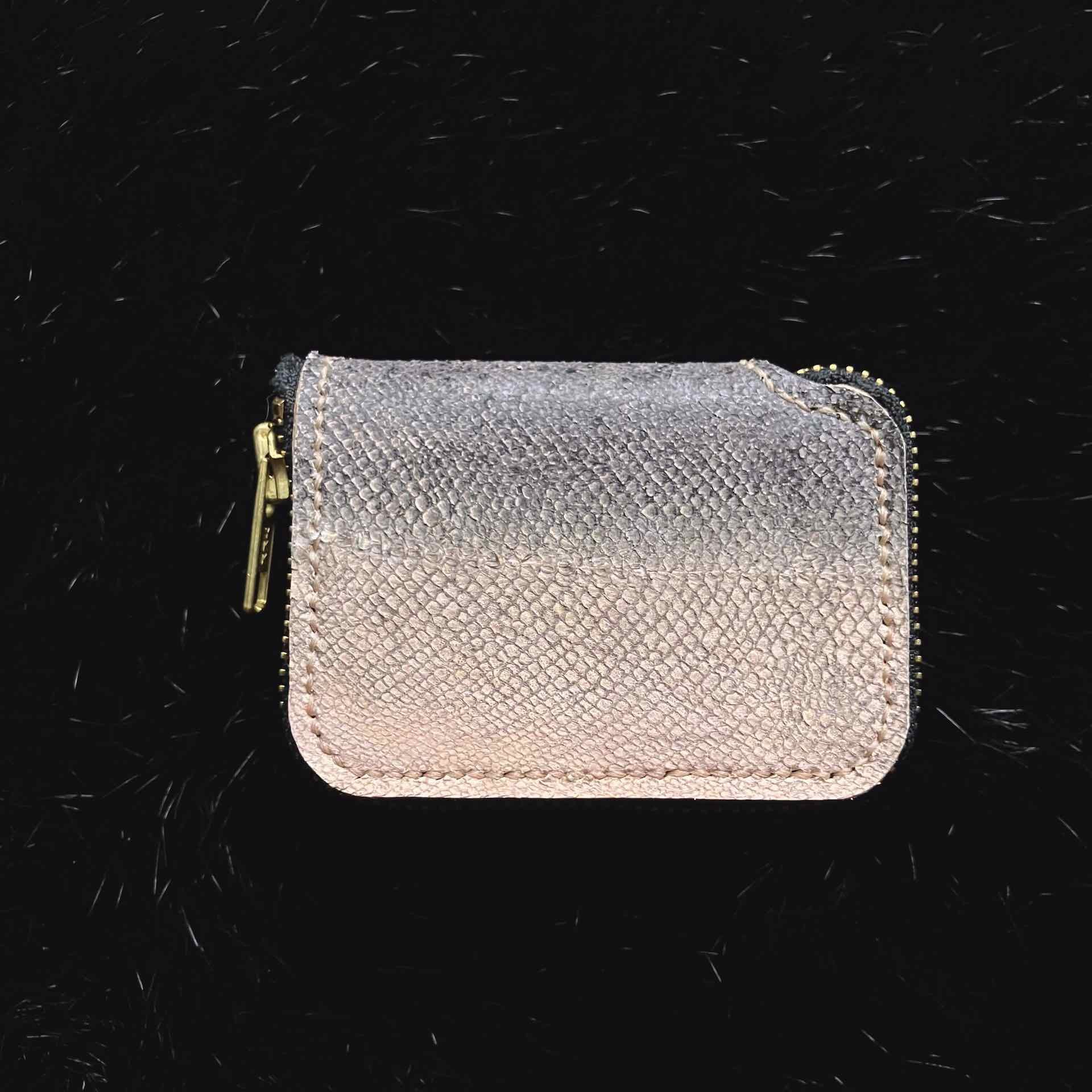 Coho Leather Fly Wallet + Coho Flies