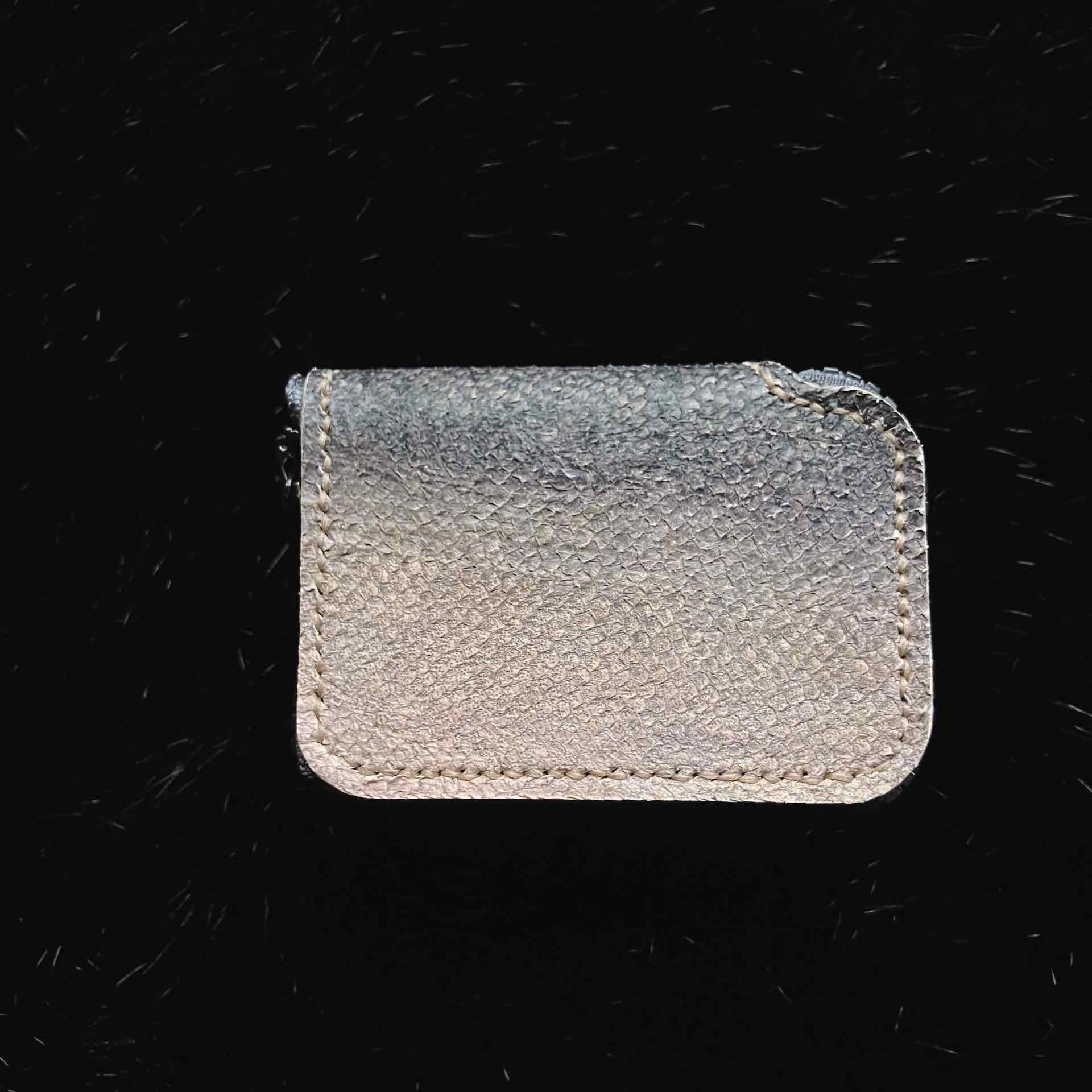 Coho Leather Fly Wallet + Coho Flies
