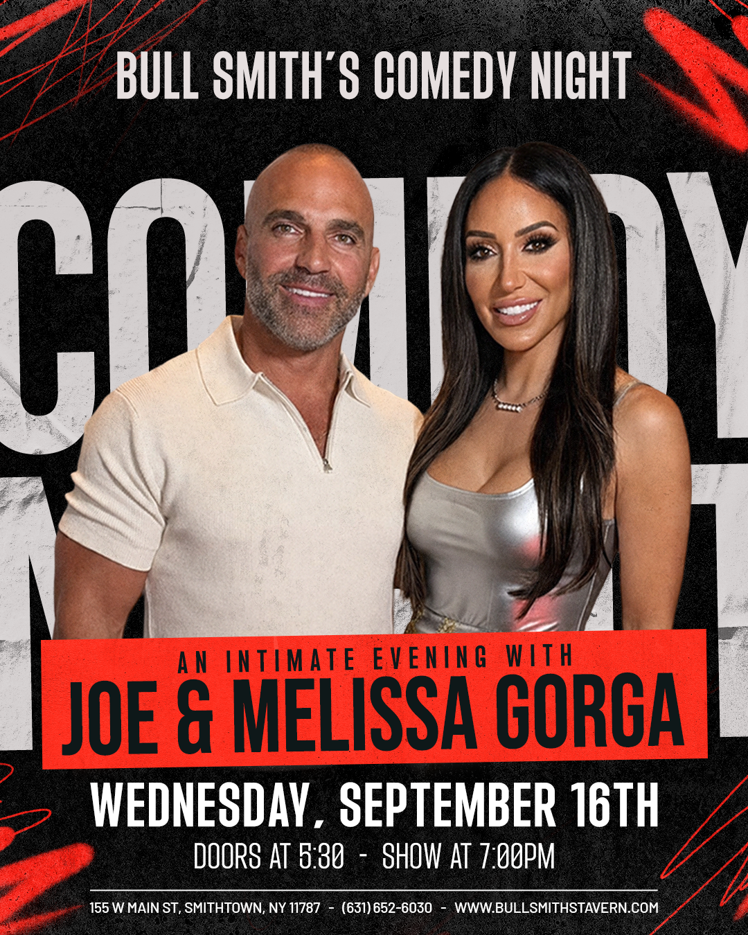 Comedy Night with Joe & Melissa Gorga