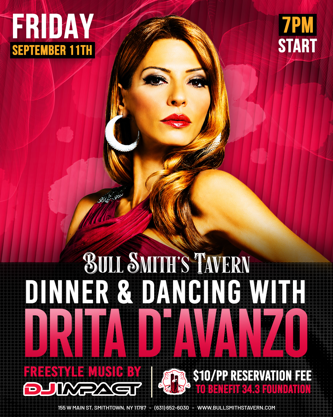 Dinner & Dancing with Drita D'Avanzo