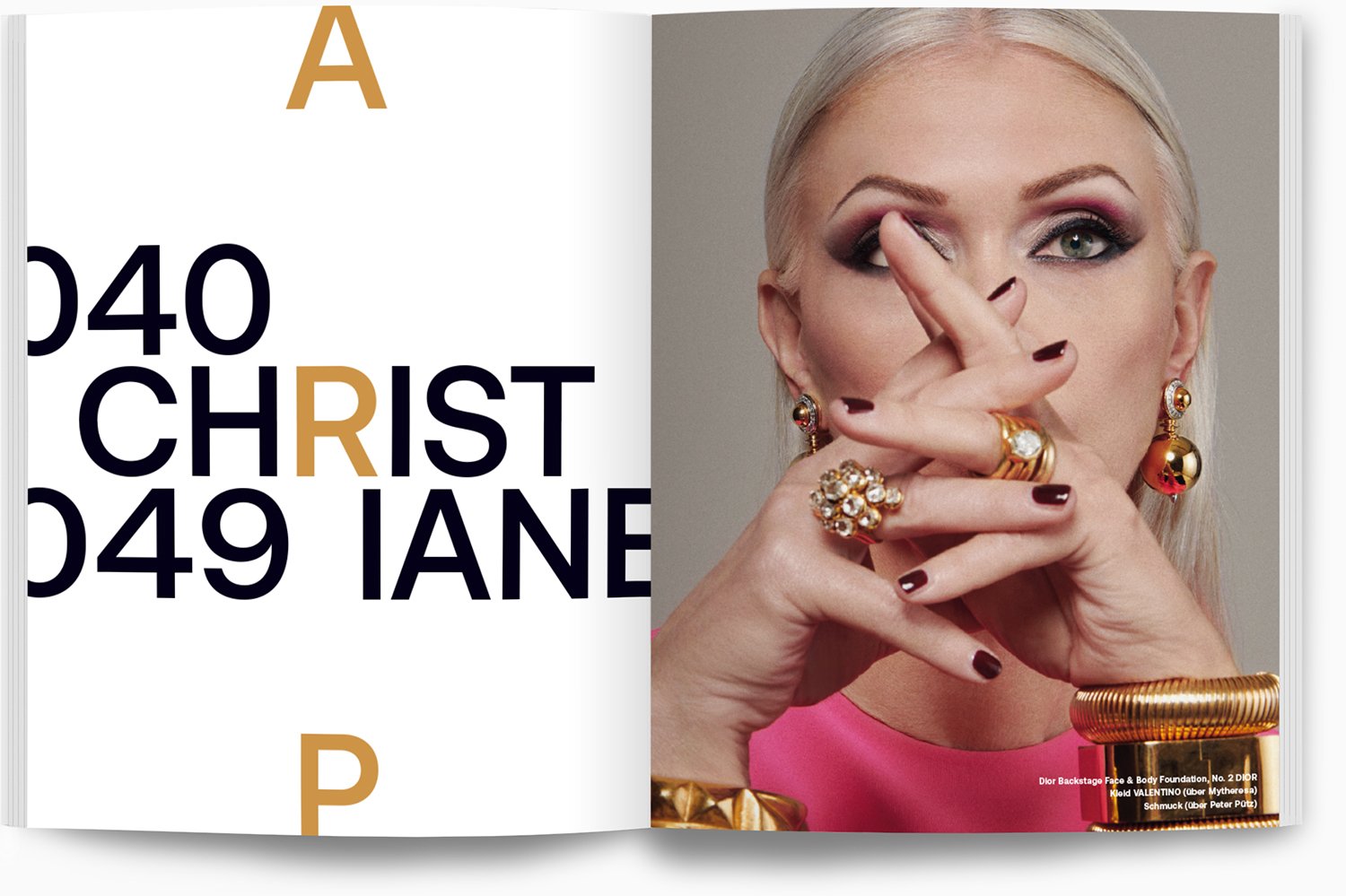 Christiane Arp / Former editor in chief of Vogue Germany