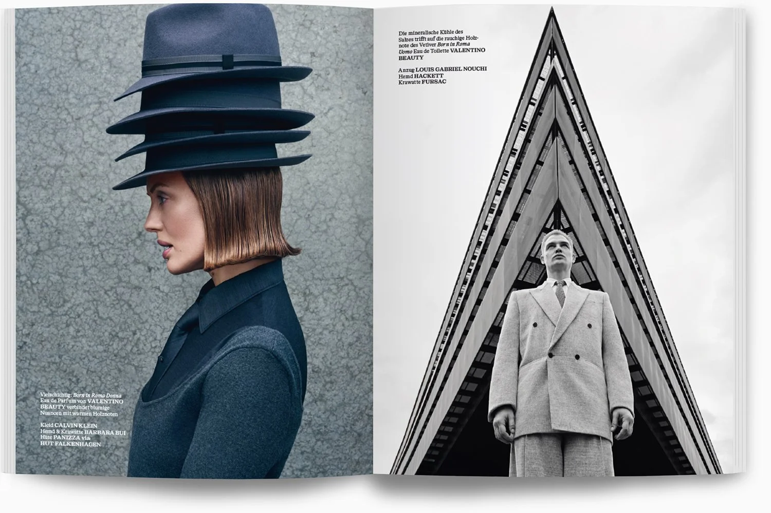 Laura Haddock and David Schütter / Actors