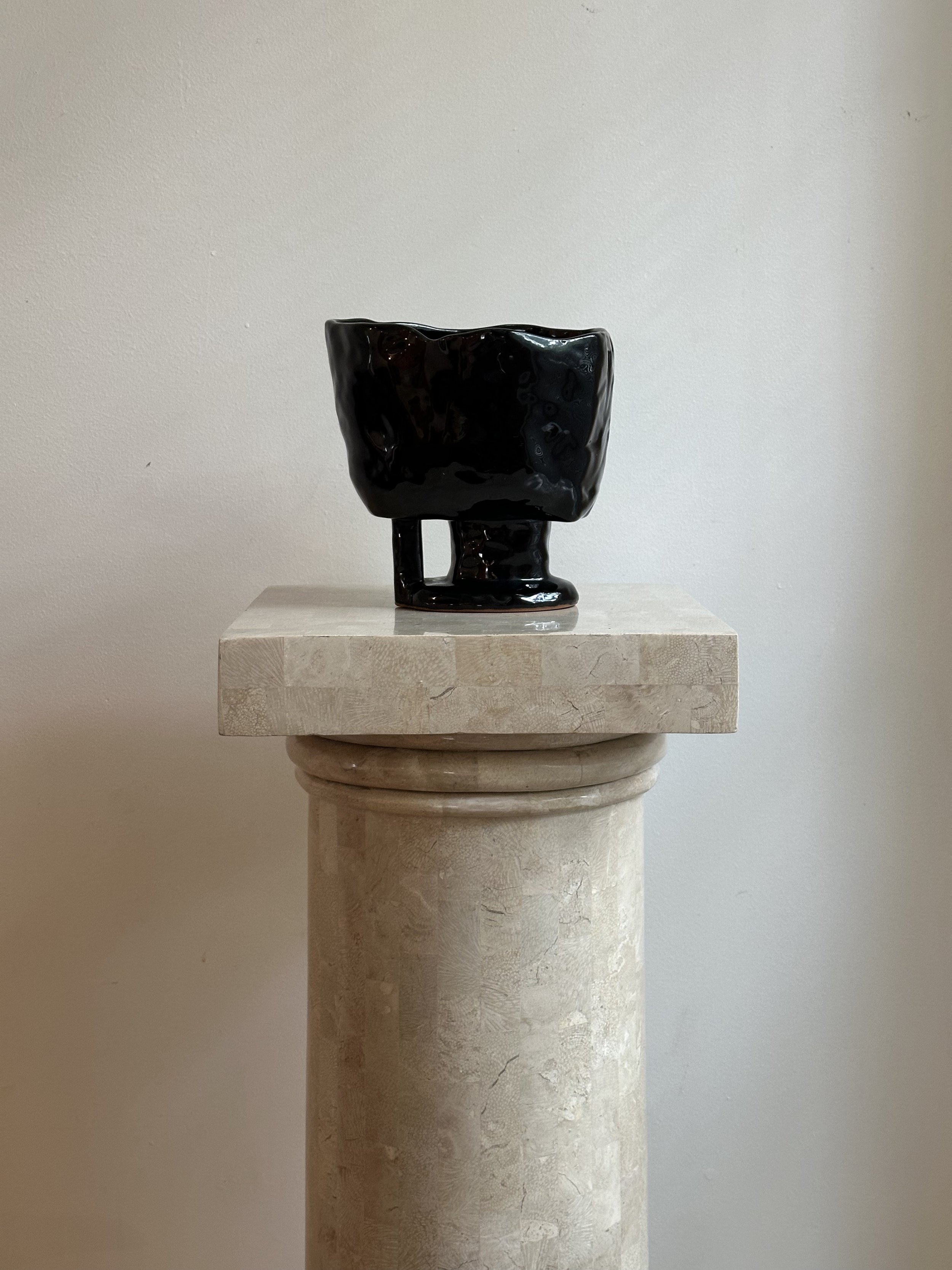 Biomorphic vase