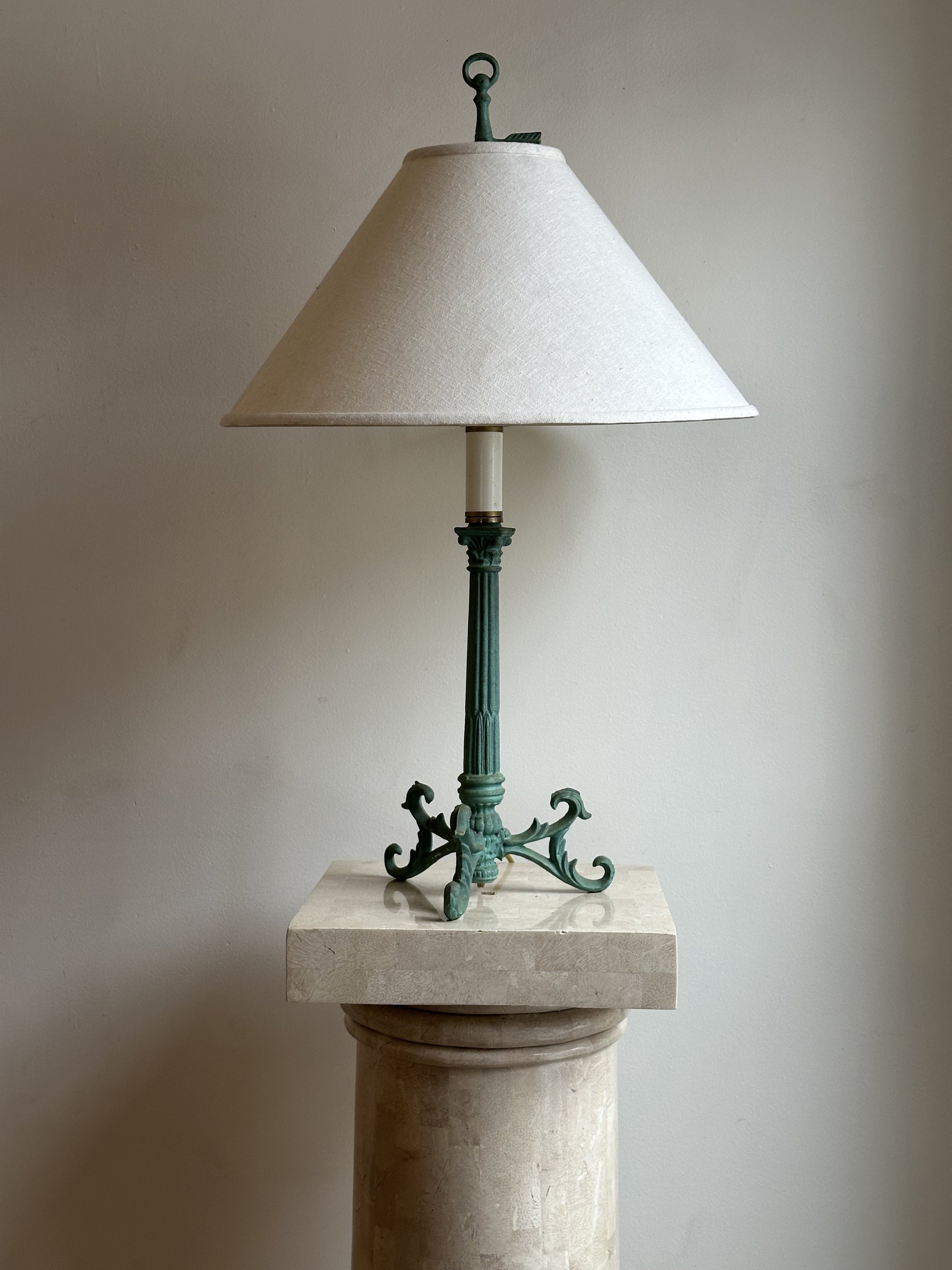 Iron lamp