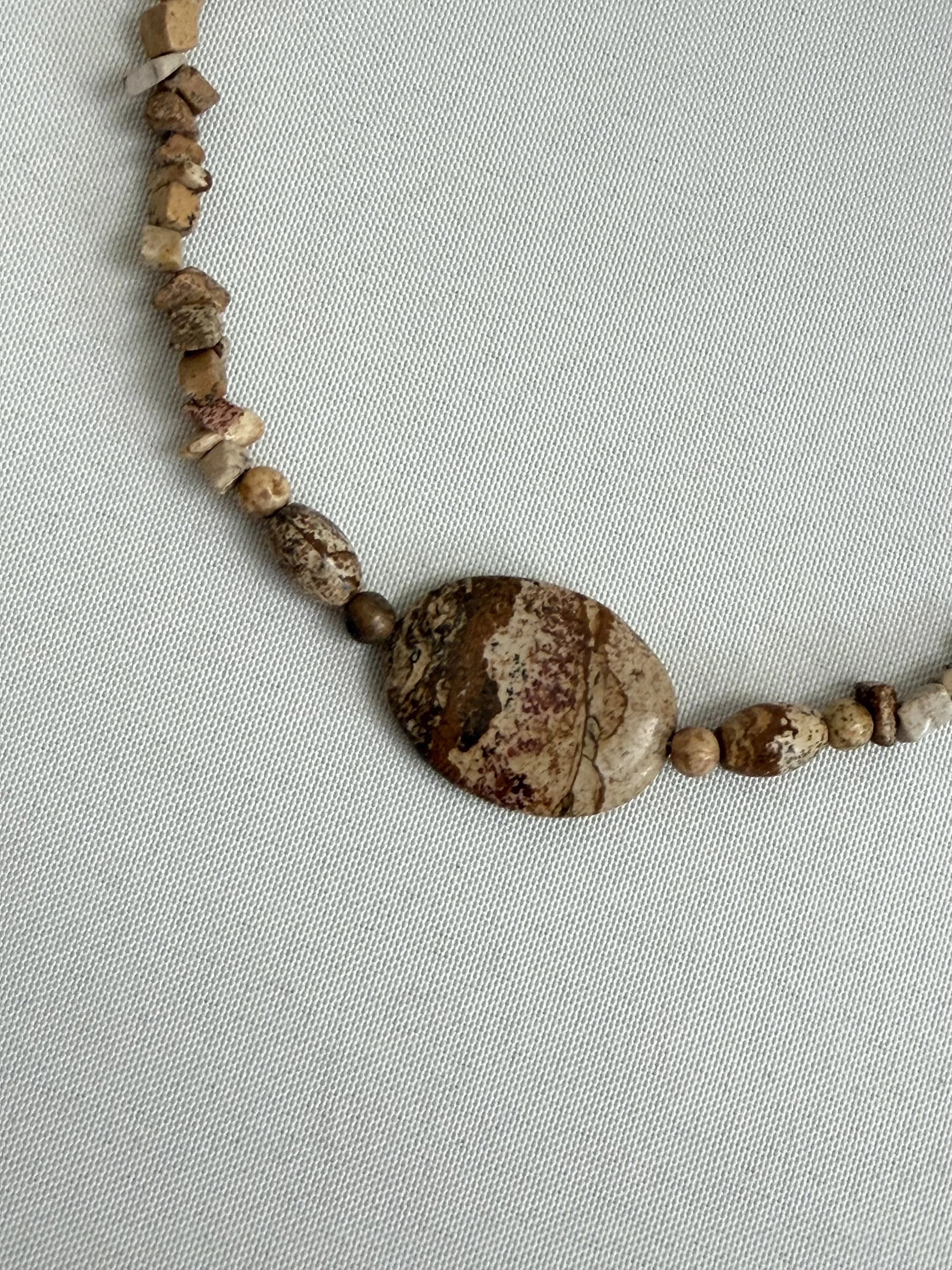 Stone necklace