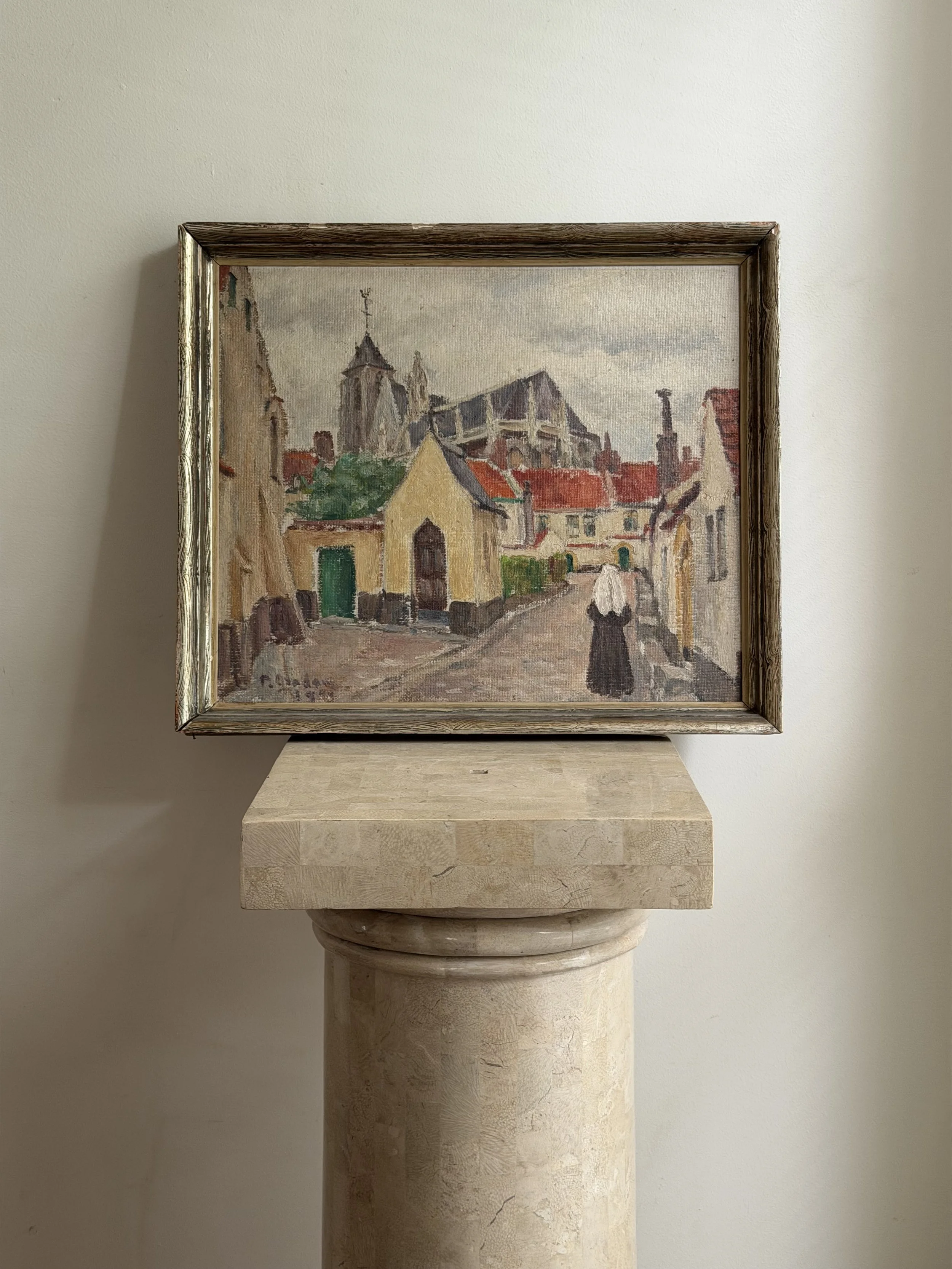 Nun painting