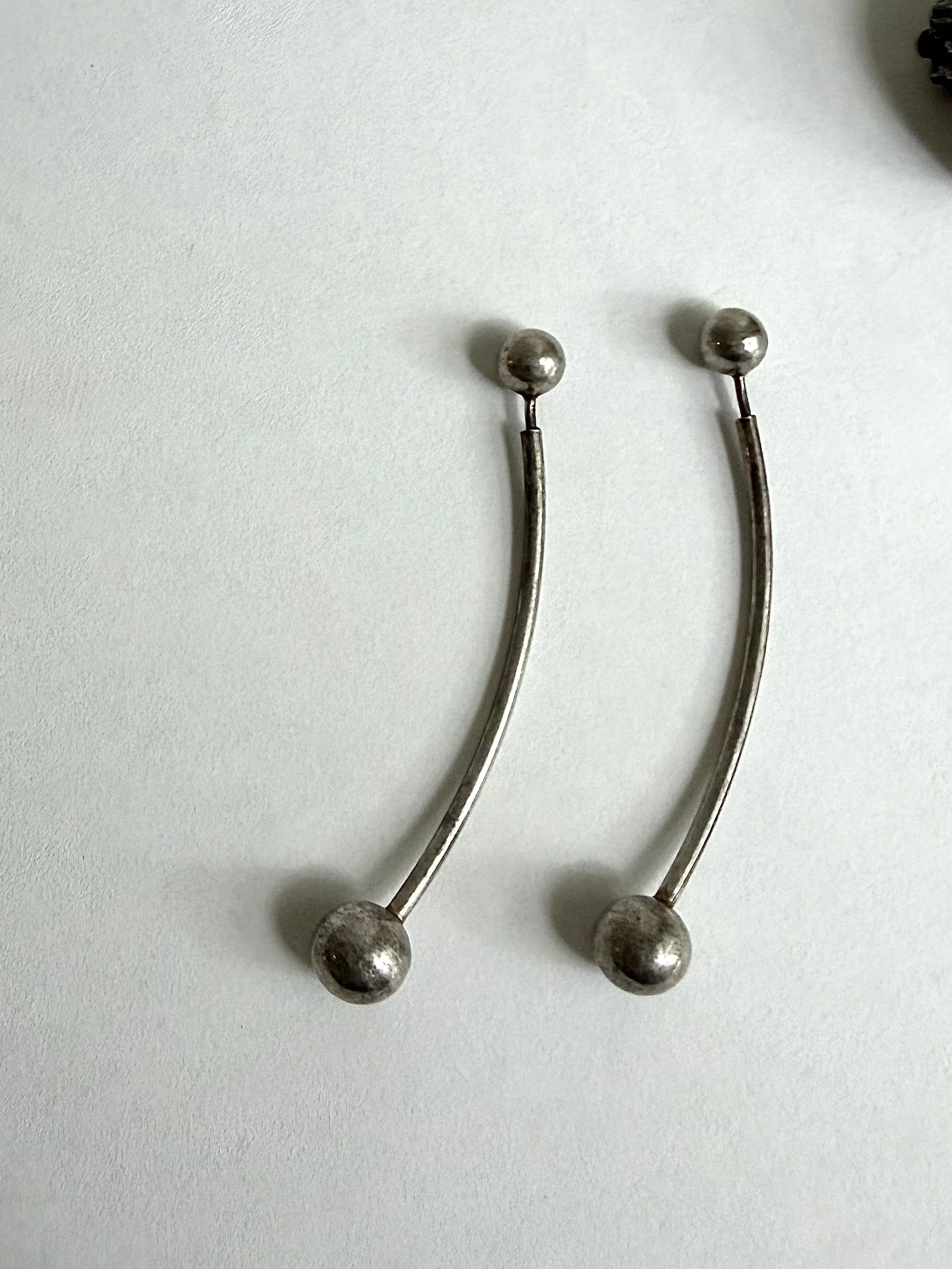 Barbell earrings