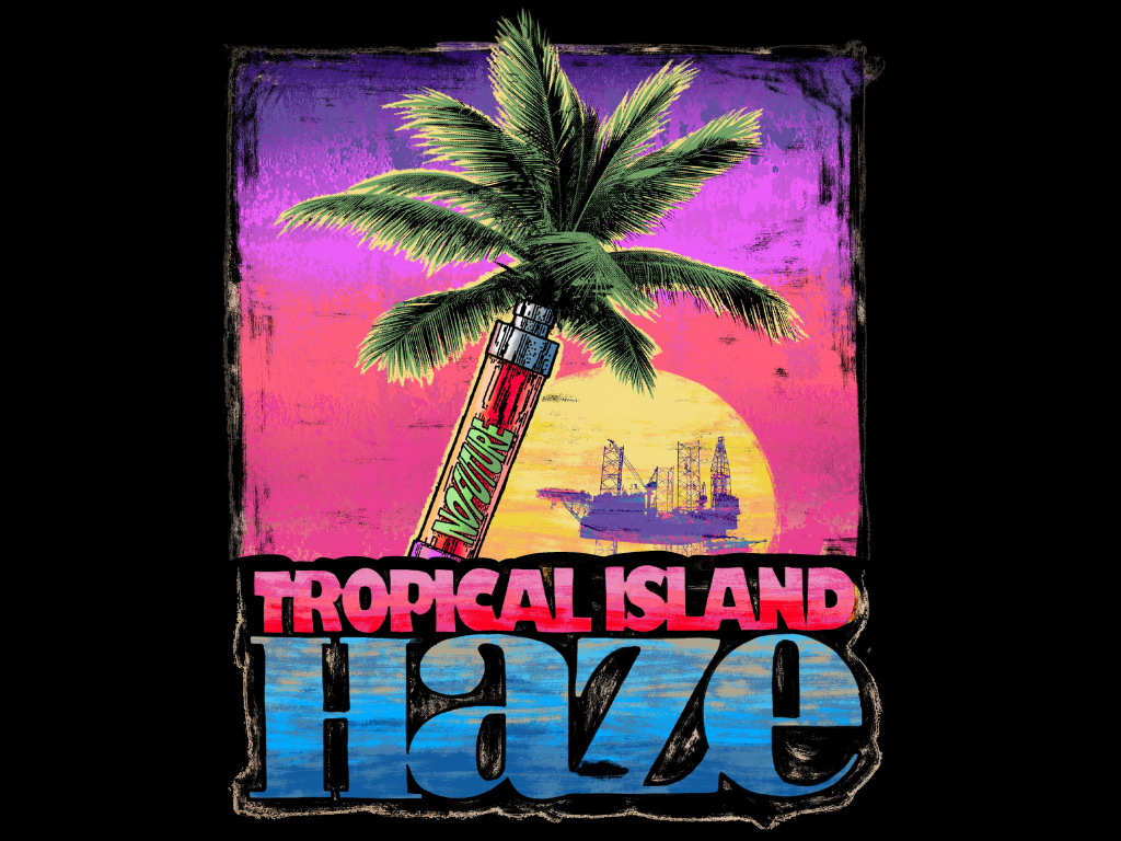 No Future brand, tropical island haze, 510 Vape Cart