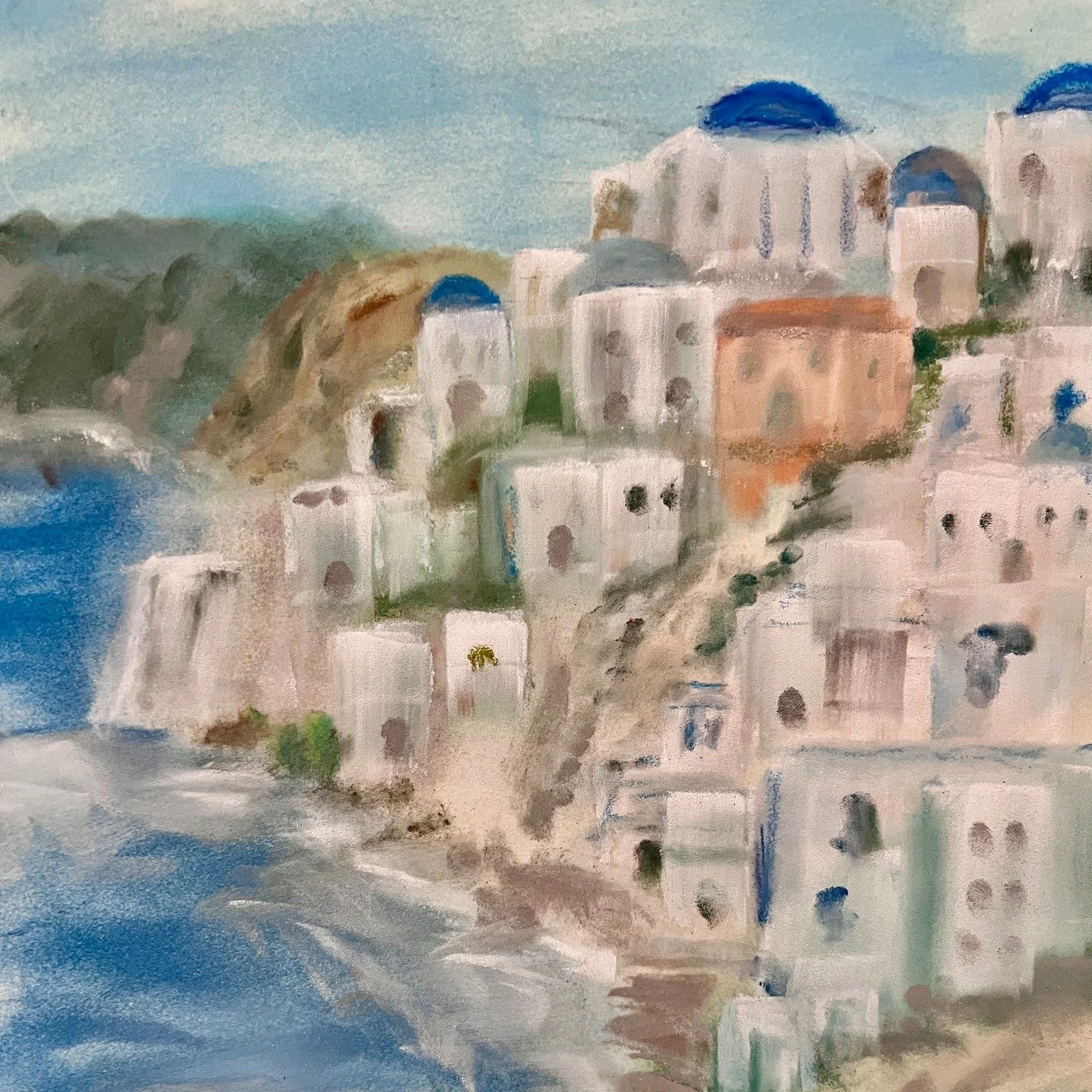 🎨 Meet Terry Caruthers &mdash; artist and studio host for the 2026 Lakeside Artists Studio Tour!

After a career in information technology and a background in mathematics and physics, Terry discovered painting at age 77. Her first class at Mooresvil