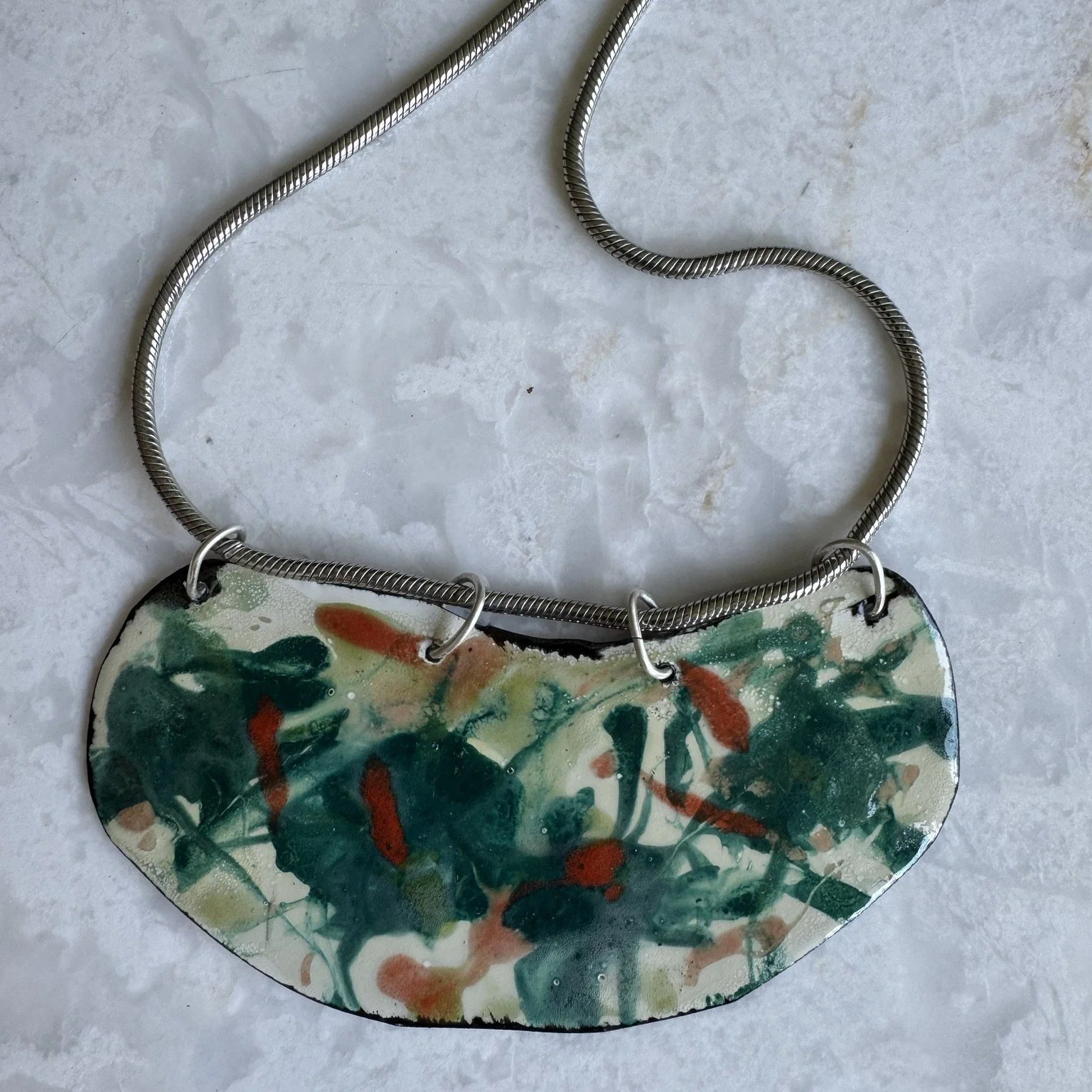 ✨ Discover the luminous art of Janet Burgess at the 2026 Lakeside Artists Studio Tour!

An accomplished lifelong artist, Janet Burgess is known for her stunning enamel work, showcased in juried and invitational exhibitions, as well as solo and group 