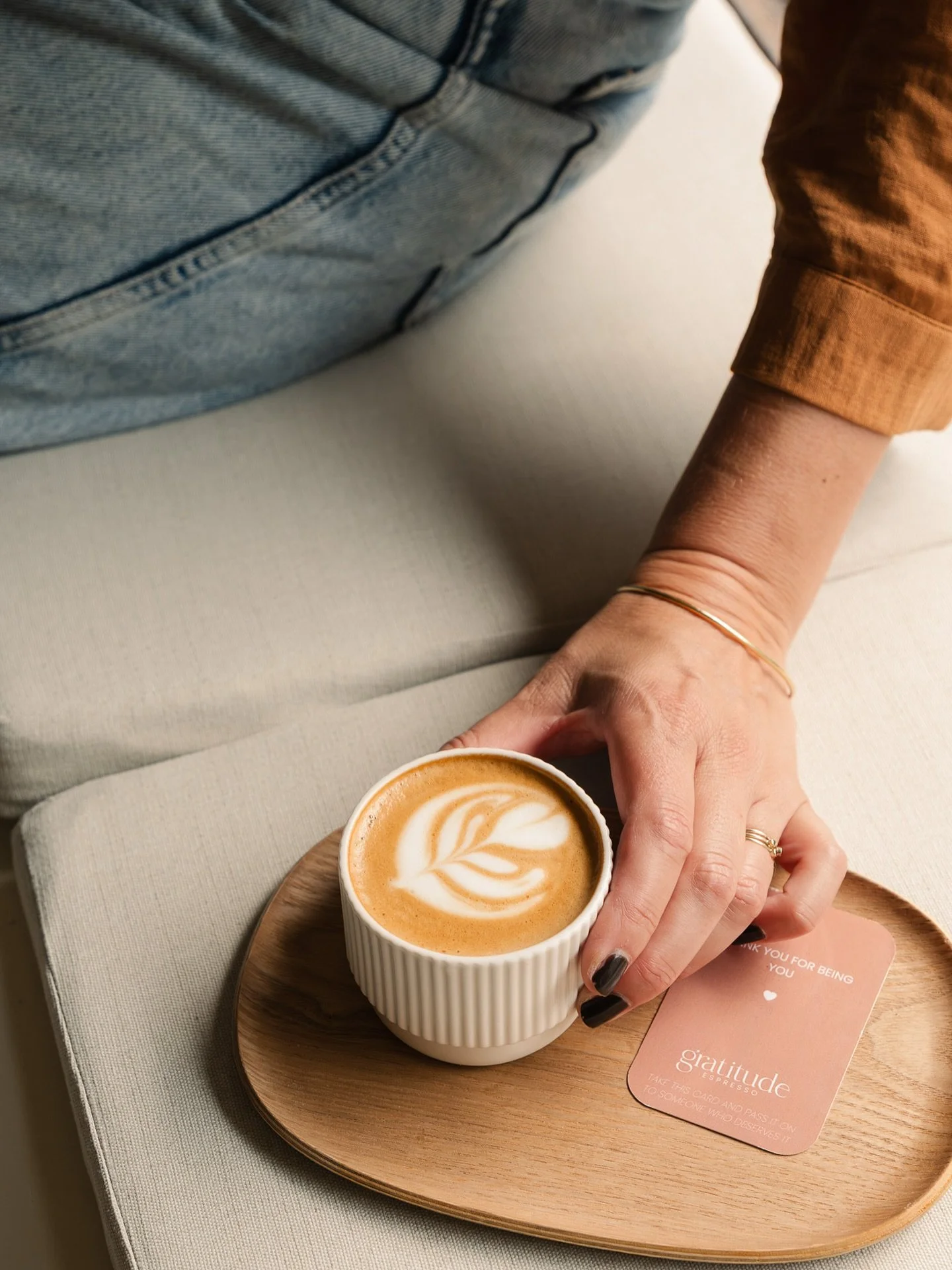 Who else needs a coffee this morning? 

🙋🏻&zwj;♀️

At @gratitudeespresso