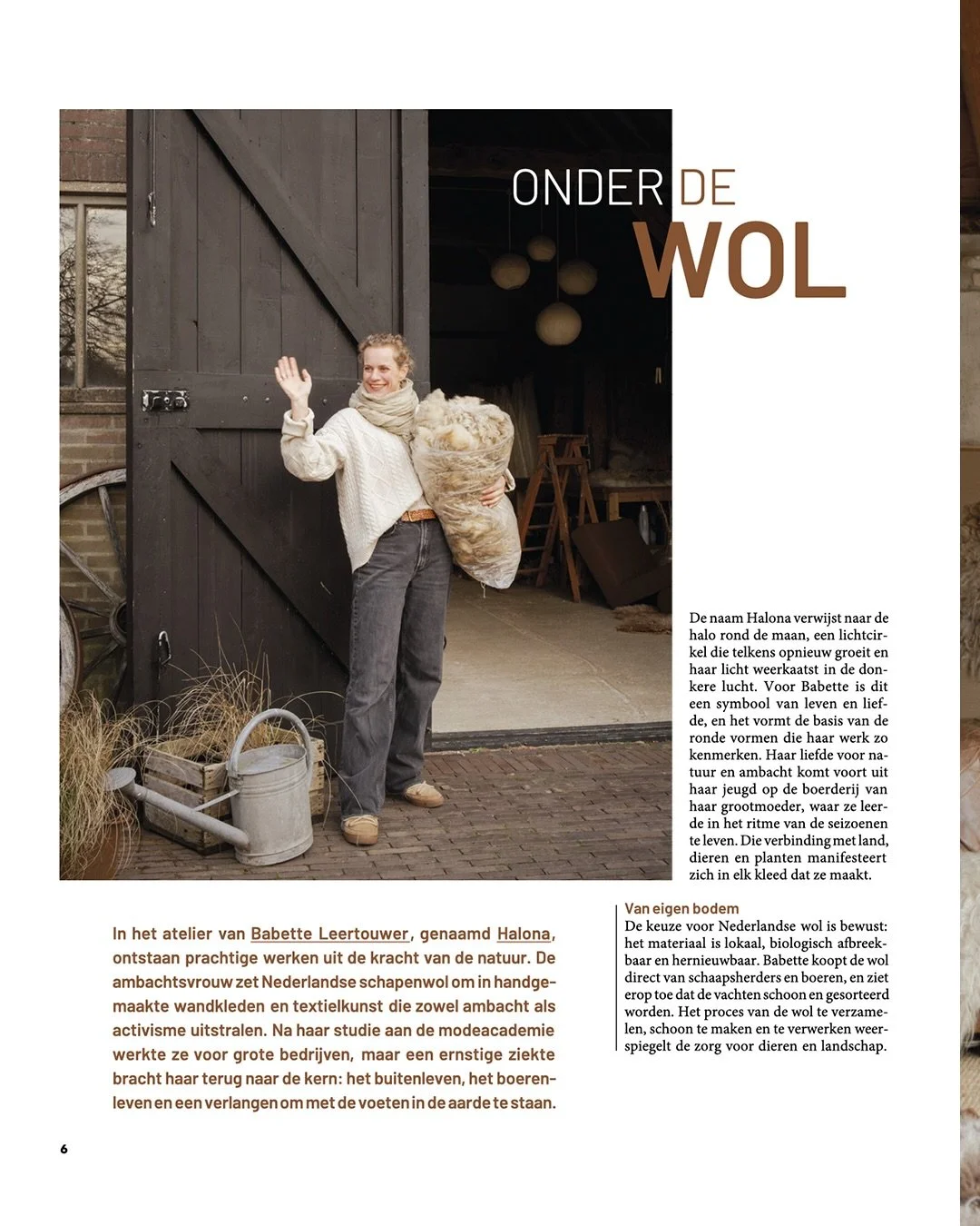 My photos of @halona_babette_leertouwer were published on @realliving_magazine by @imagicasa.be 🫶

Really proud of this one!