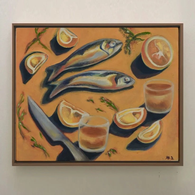 Fishy Behavior | Oil on Canvas