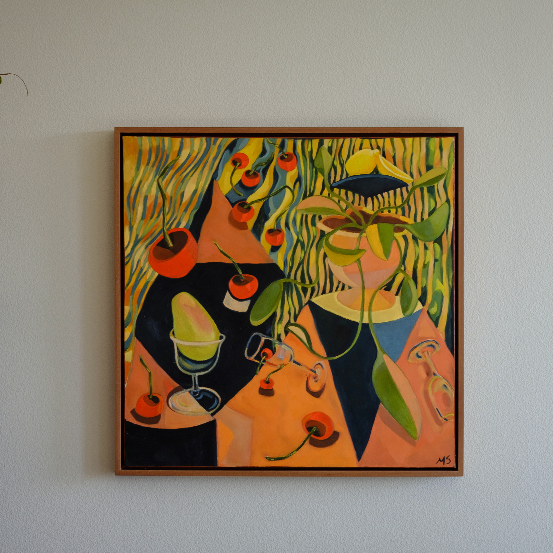 Vibrant Vessels | Oil on Canvas | Sold