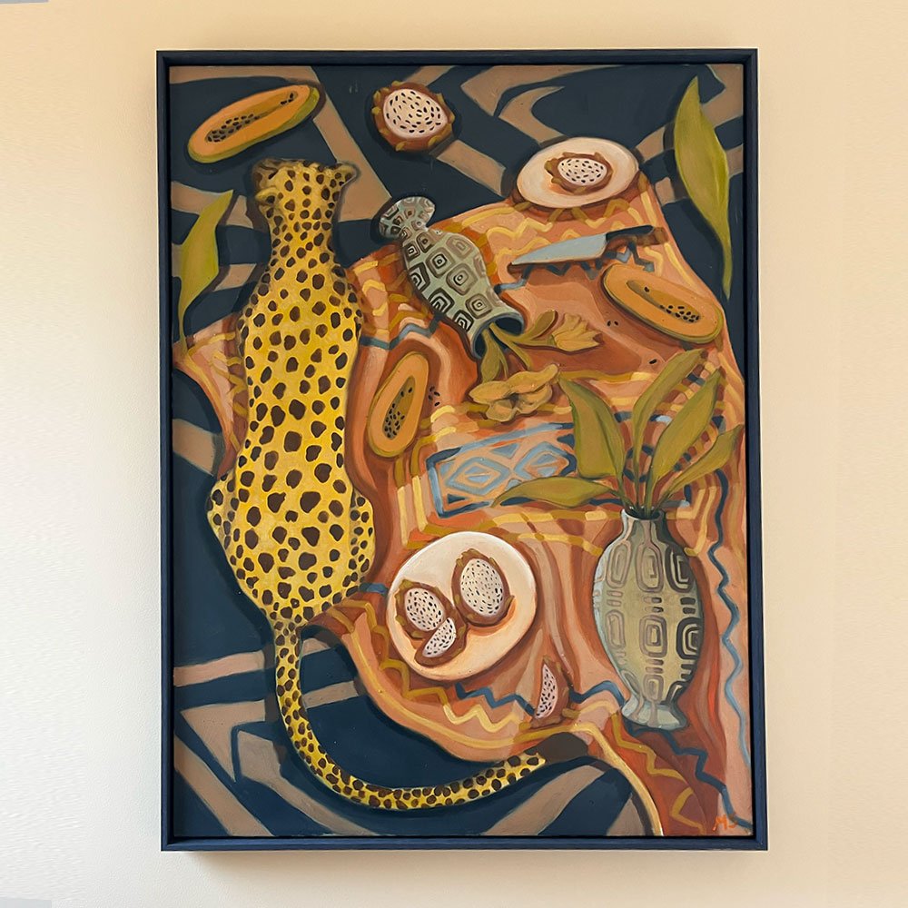 Might be Dangerous Original Oil Painting